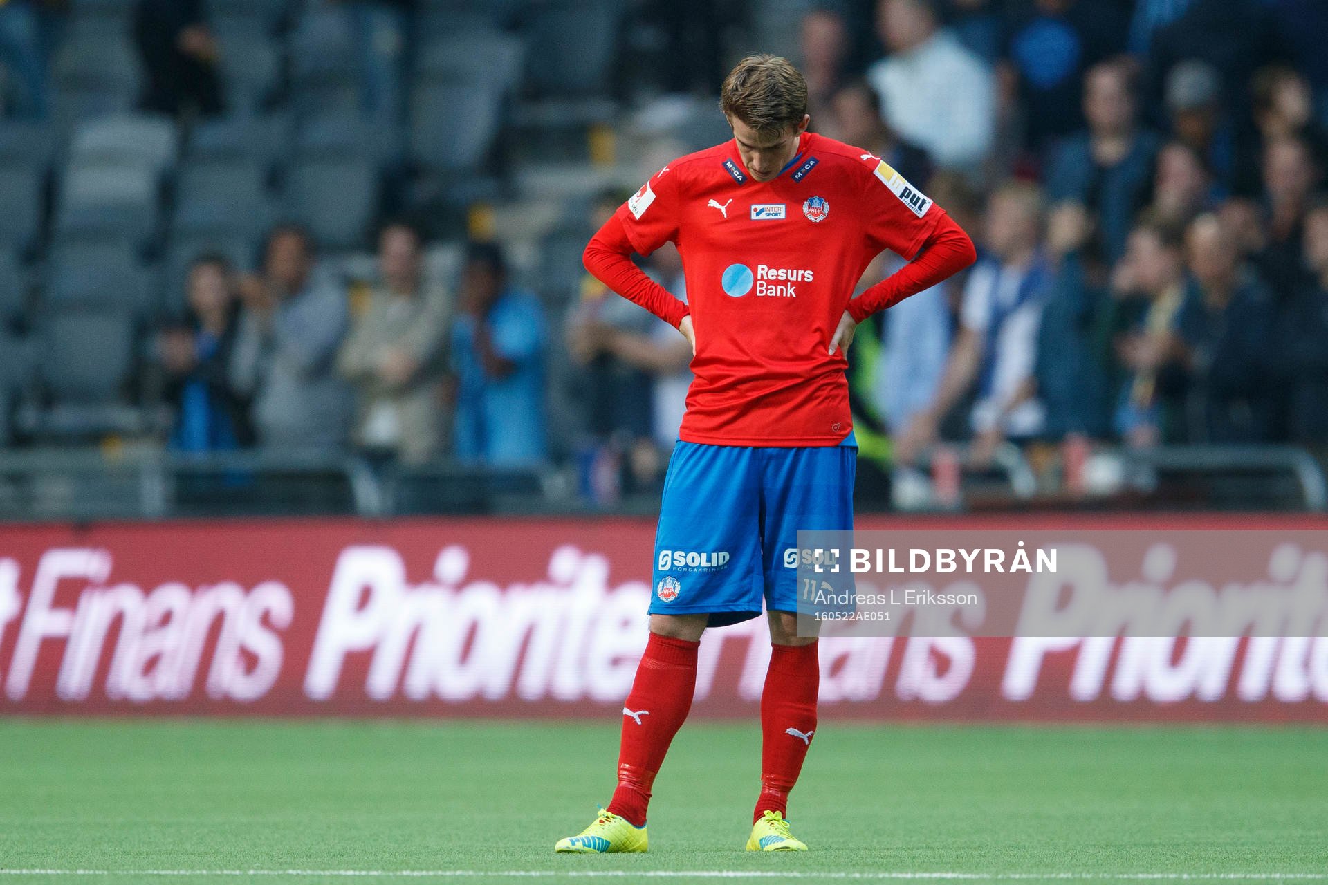 Helsingborgs Adam Eriksson deppar