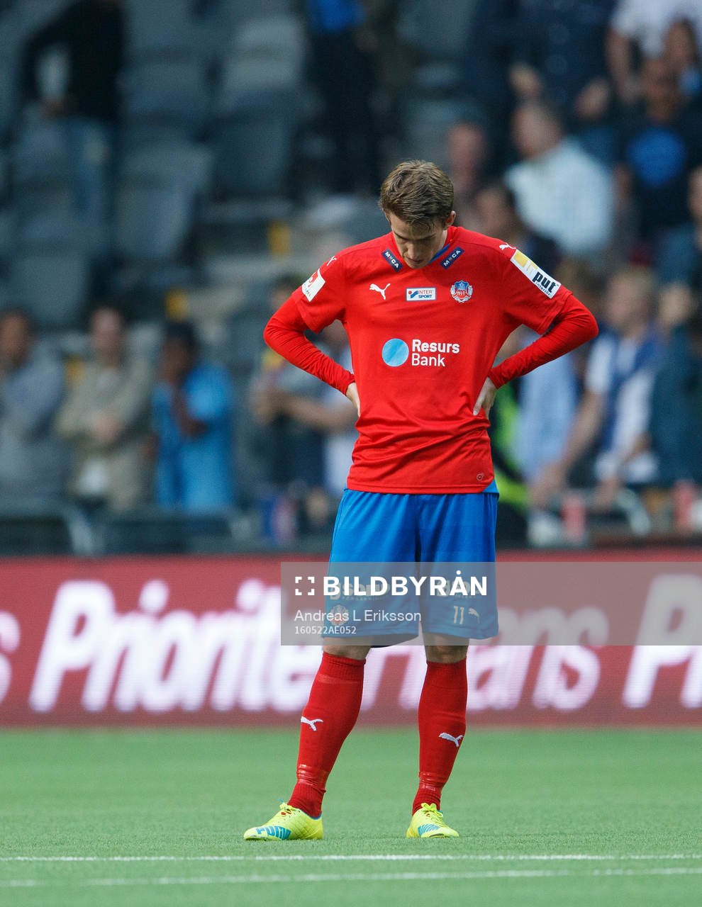 Helsingborgs Adam Eriksson deppar