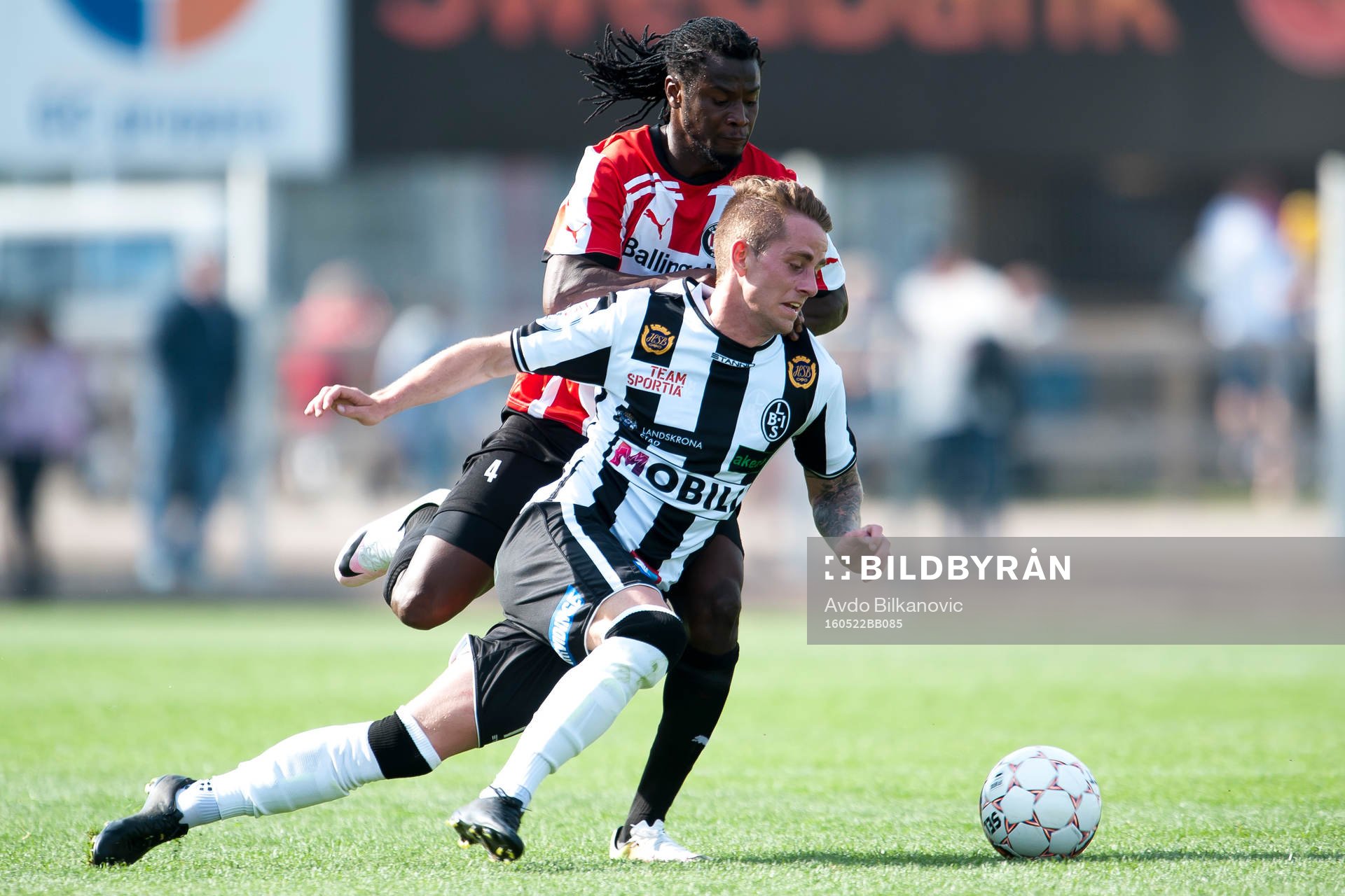 Landskronas Rasmus Alm och Höllvikens Dawda Ngum