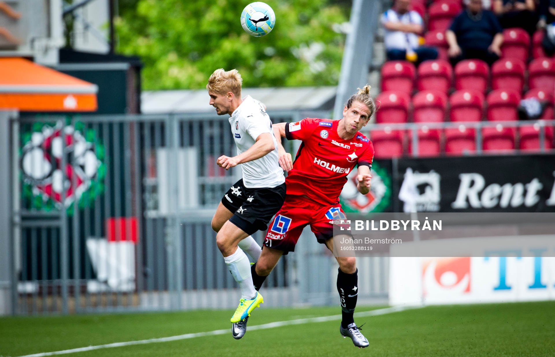 Norrköpings Andreas Hadenius mot Örebros Daniel