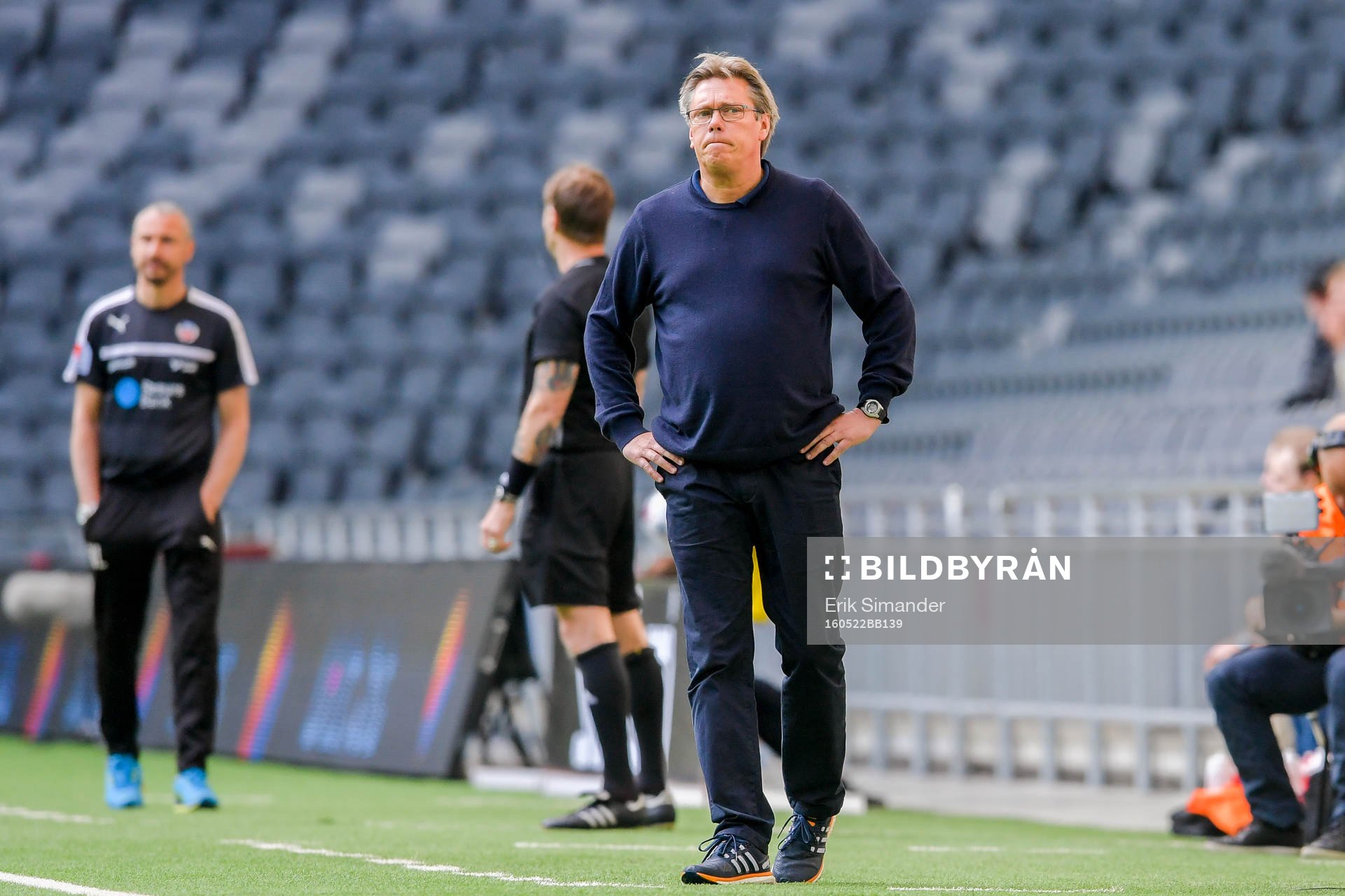 Djurgårdens tränare Per Olsson