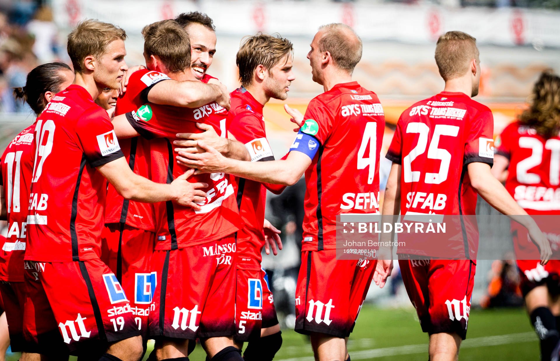 Norrköpings Emir Kujovic gör 2-1 och jublar