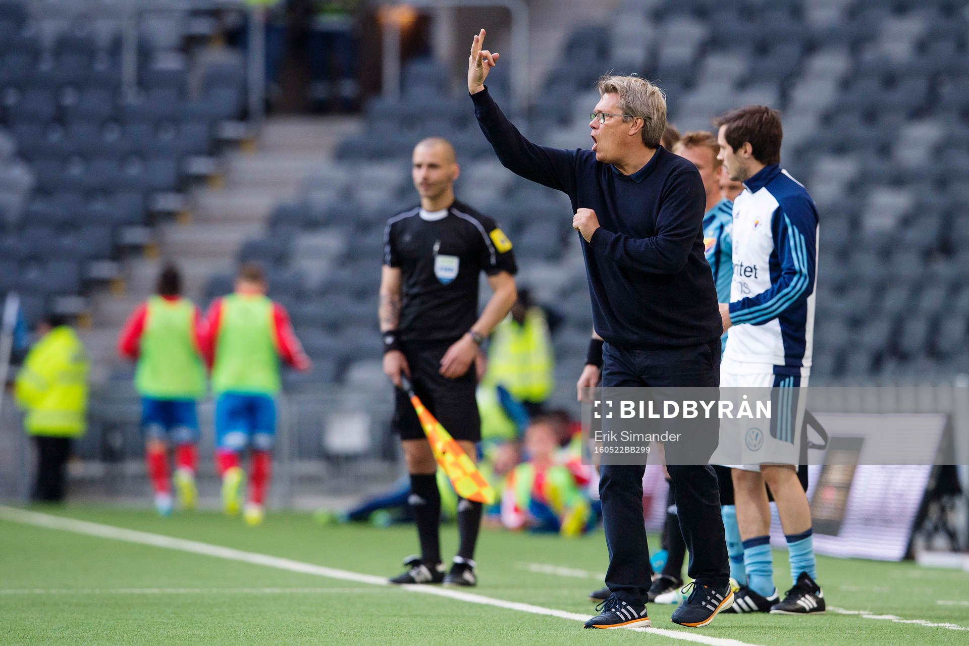 Djurgårdens tränare Per Olsson