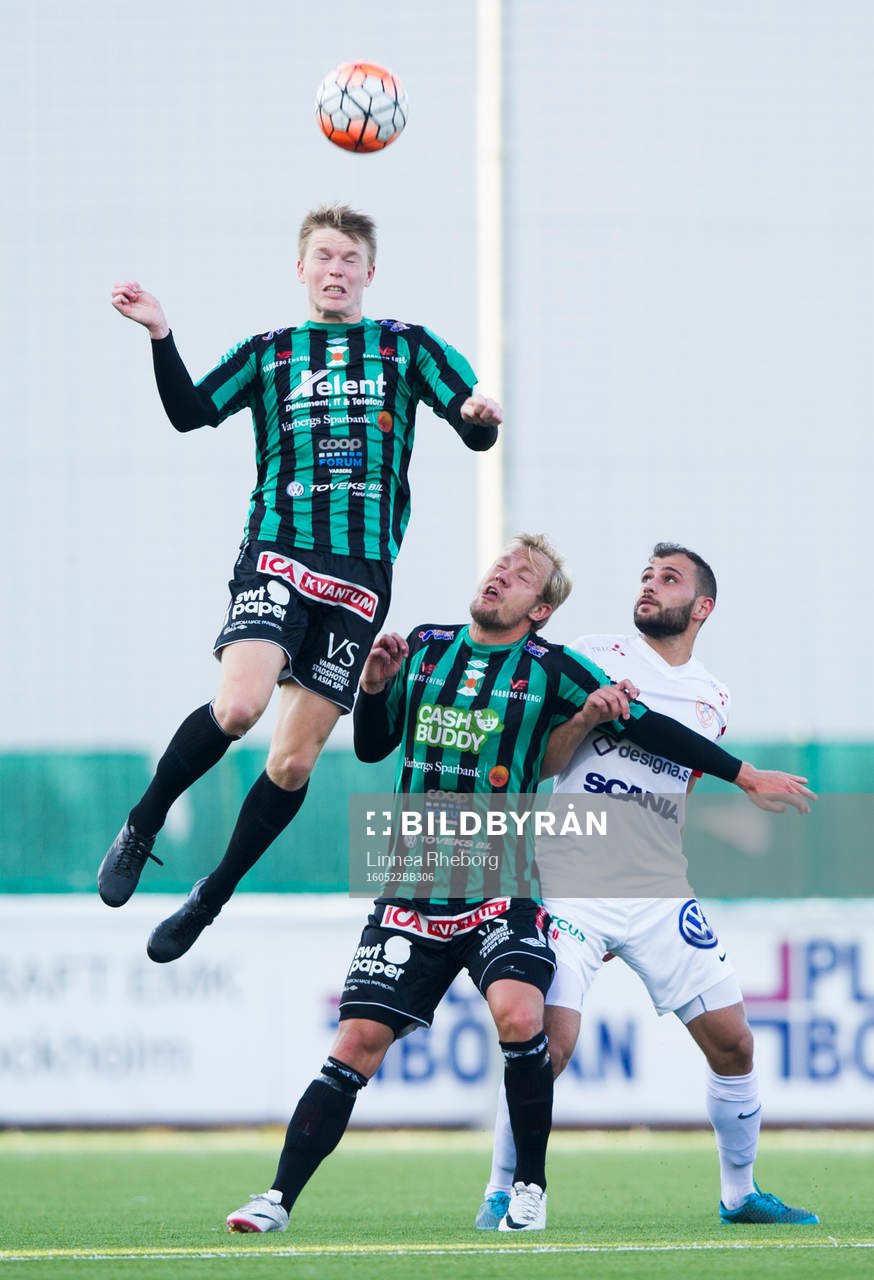 Varbergs Anton Liljenbäck, Sebastian Crona och Assyriskas