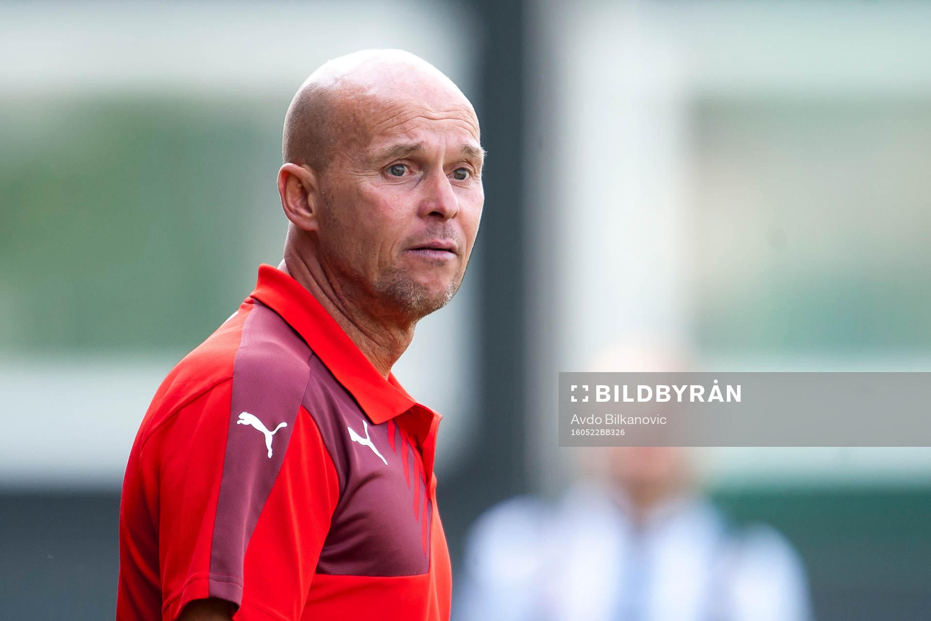 Höllvikens tränare Michael Sander