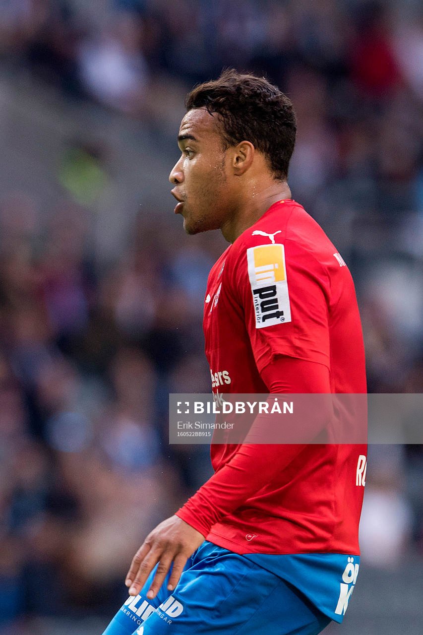 Helsingborgs Tyrell Rusike