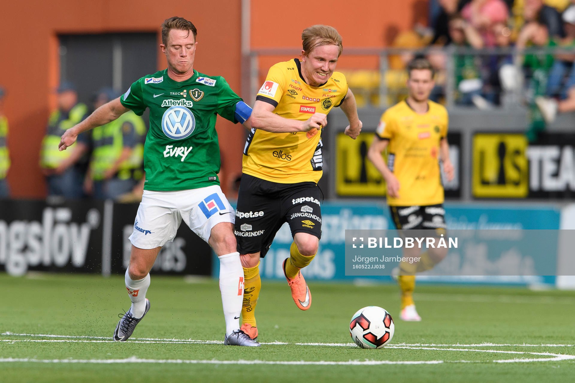 Elfsborgs Simon Lundevall och Jönköpings Tommy Thelin