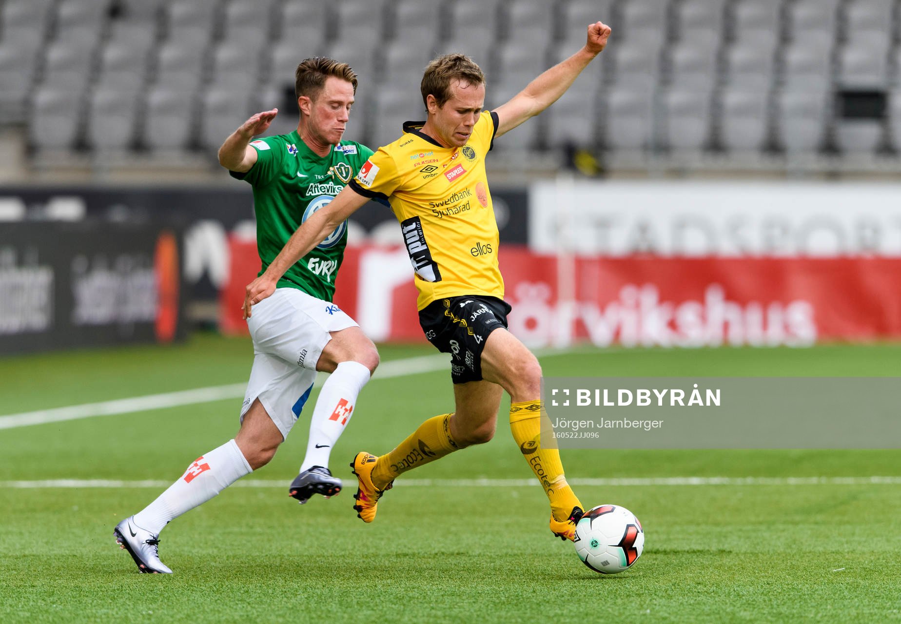 Elfsborgs Anders Randrup och Jönköpings Stian Aasmundsen