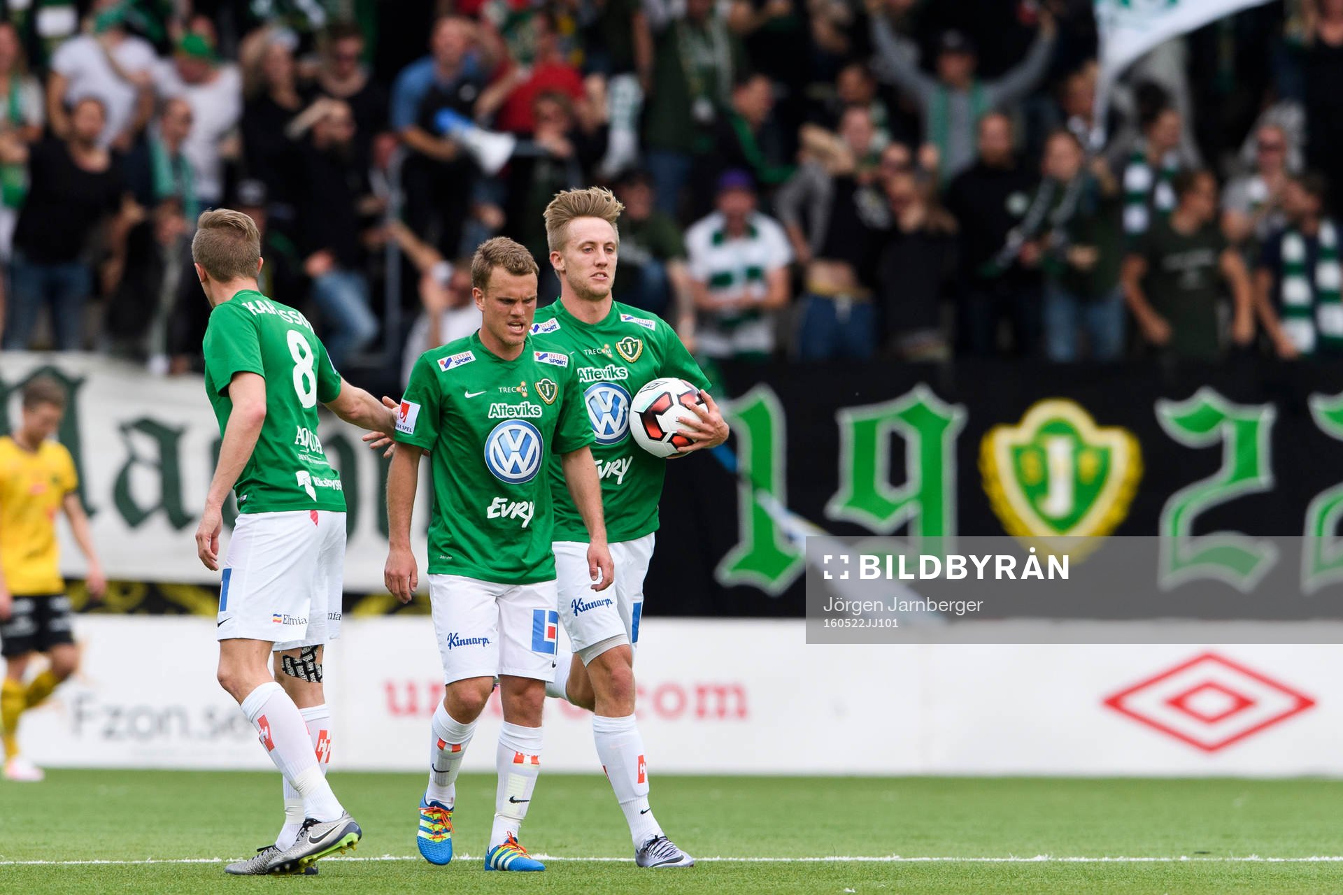 Jönköpings Jesper Svensson (h) jublar