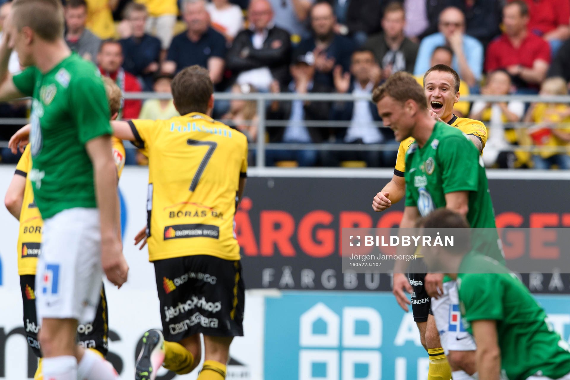 Elfsborgs Viktor Prodell jublar