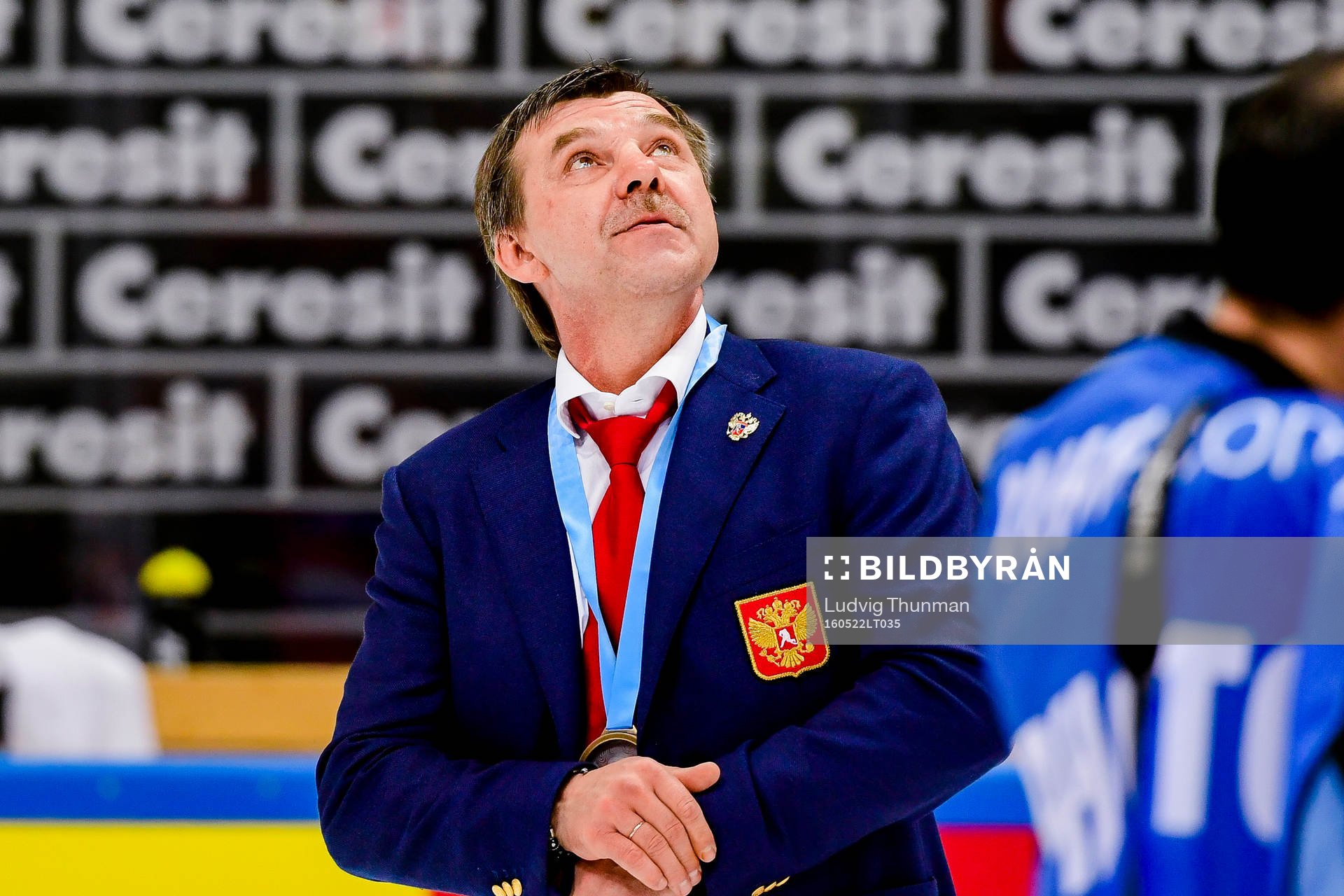 Rysslands förbundskapten Oleg Znarok