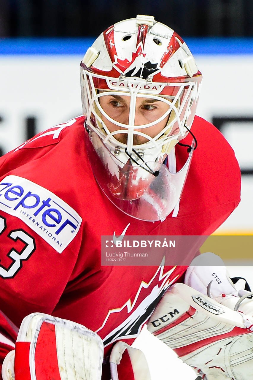 Kanadas målvakt Cam Talbot