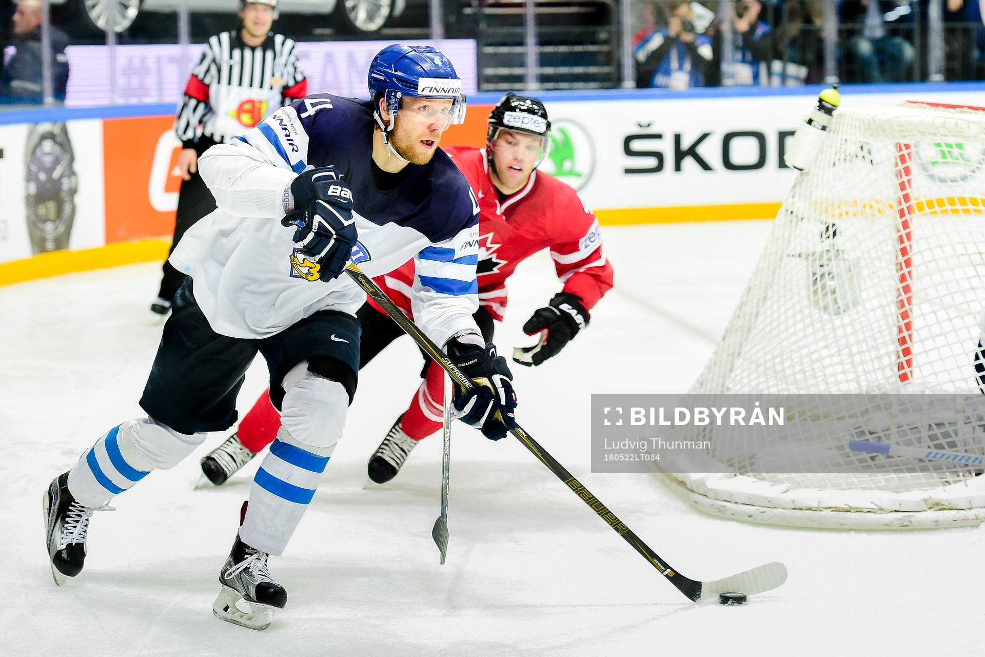Finlands Tommi Kivisto och Kanadas Taylor Hall