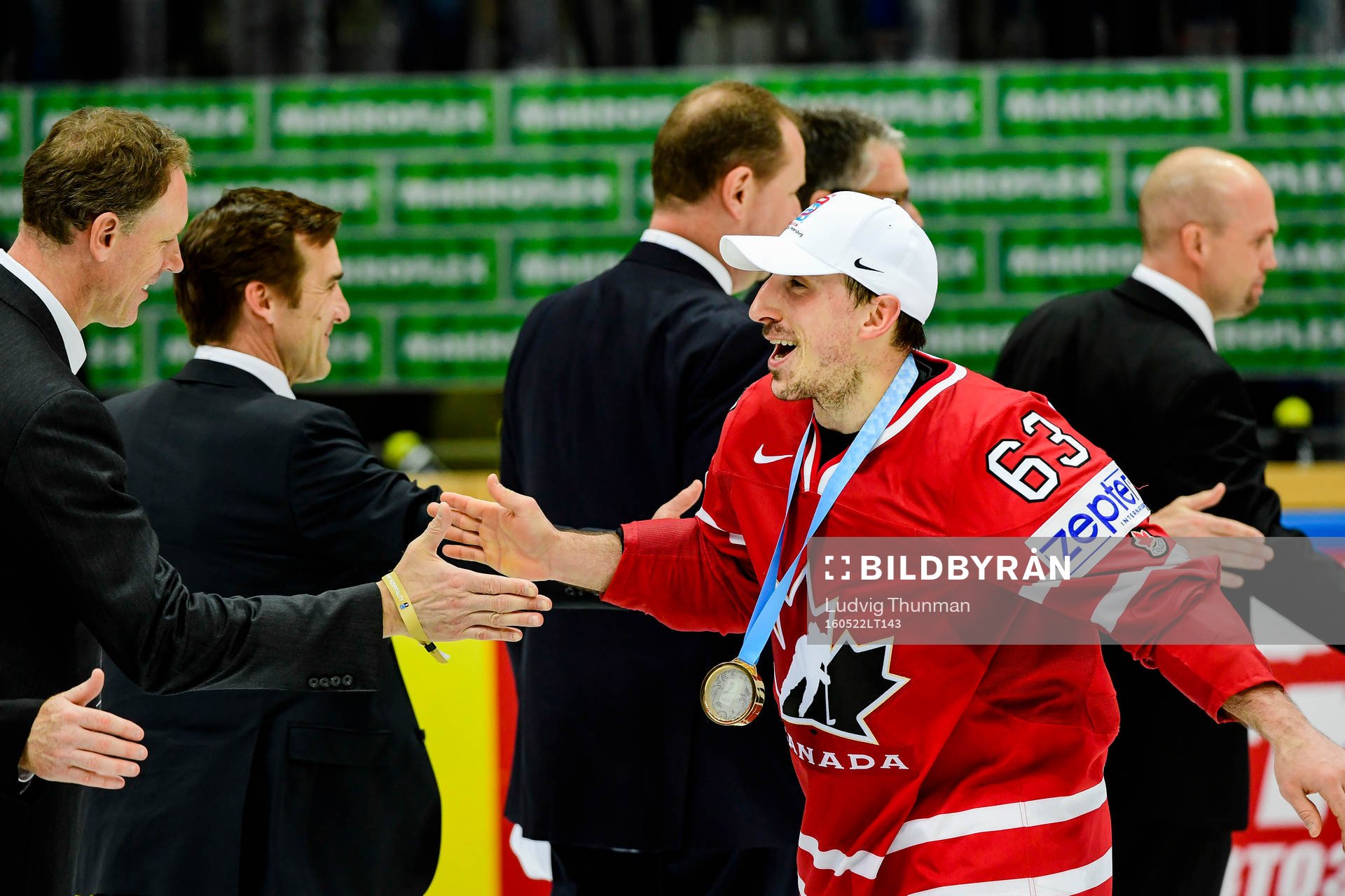 Kanadas Brad Marchand  jublar