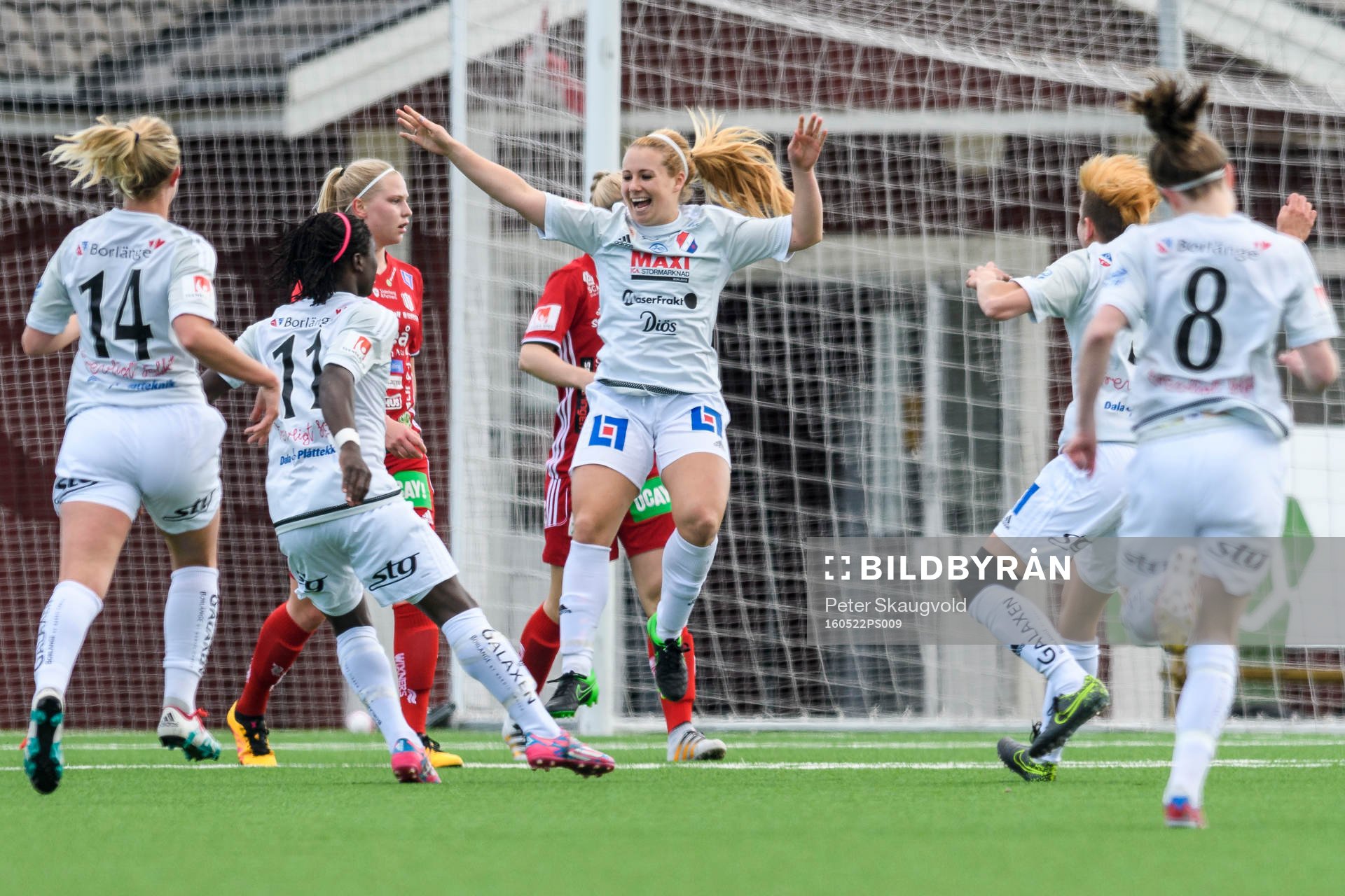 Kvarnsvedens Meghan Toohey jublar