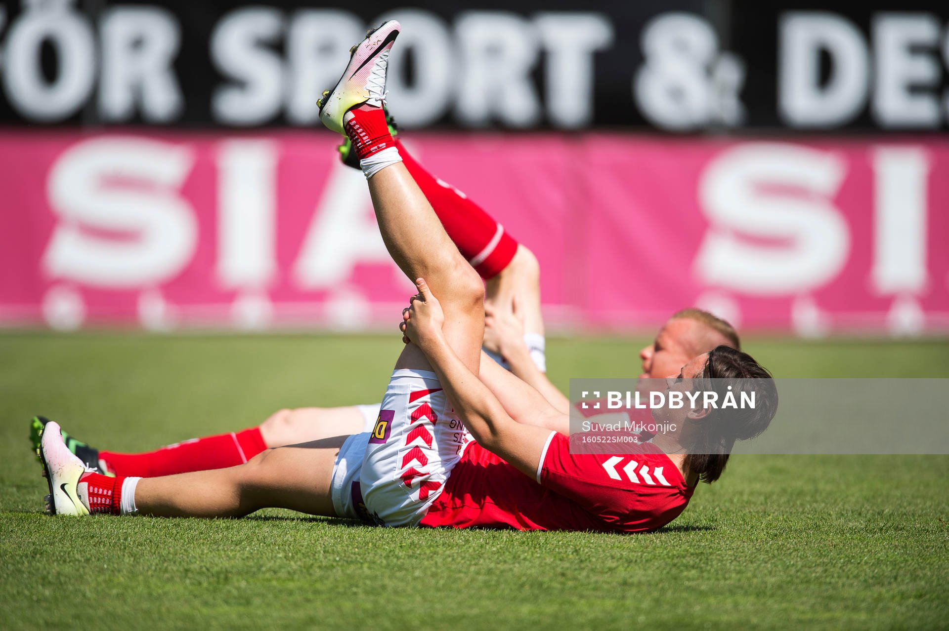 Kalmars Marcus Antonsson värmer upp