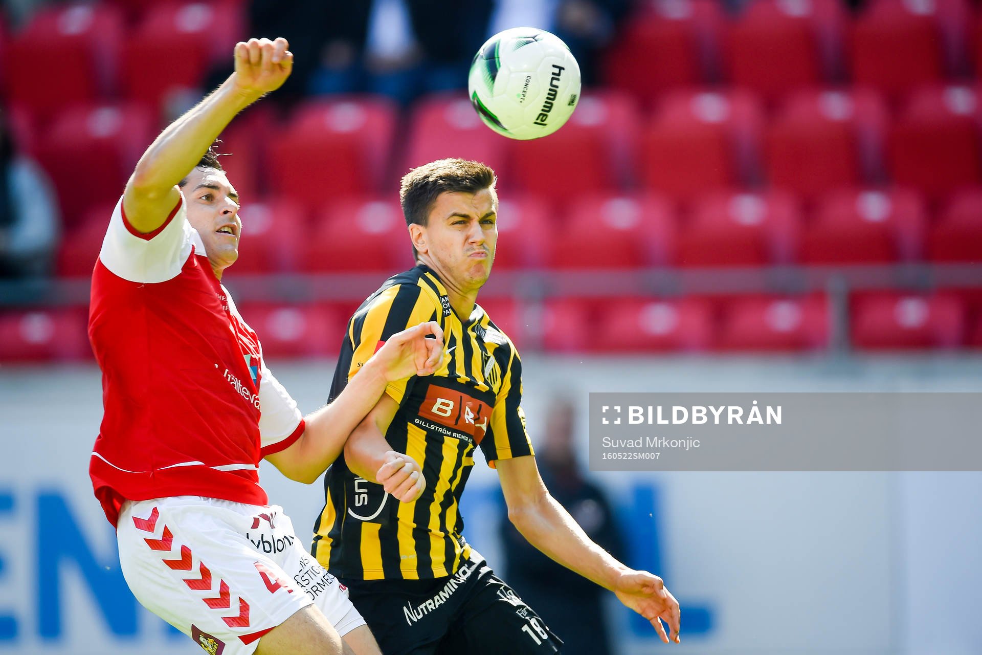 Kalmars Marko Biskupovic och Häckens Alexander Jeremejeff
