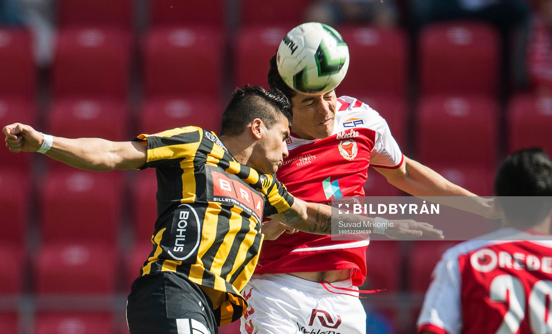 Häckens Paulo de Oliveira och Kalmars Marko Biskupovic