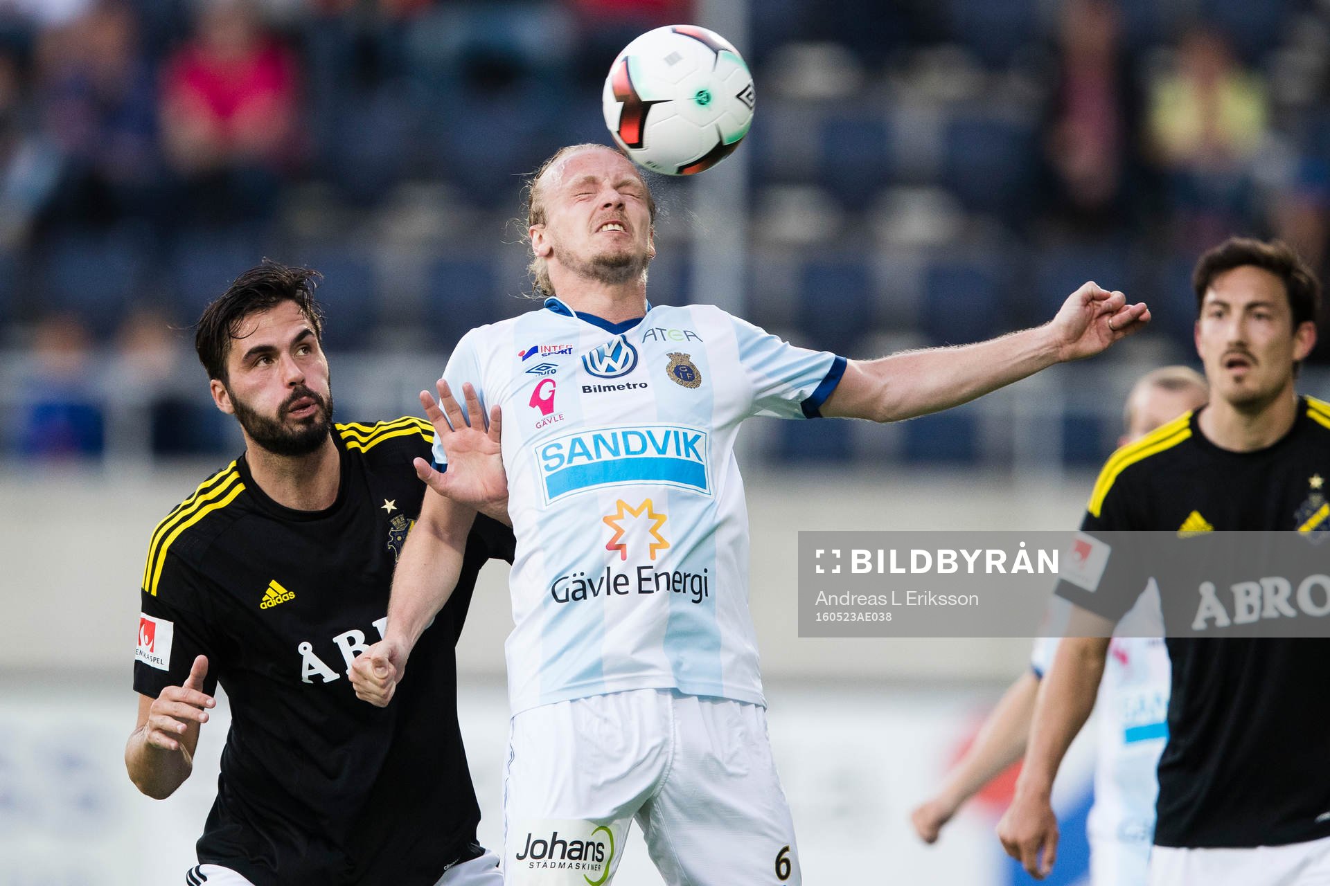 s Denni Avdic och Gefles Jesper Florén
