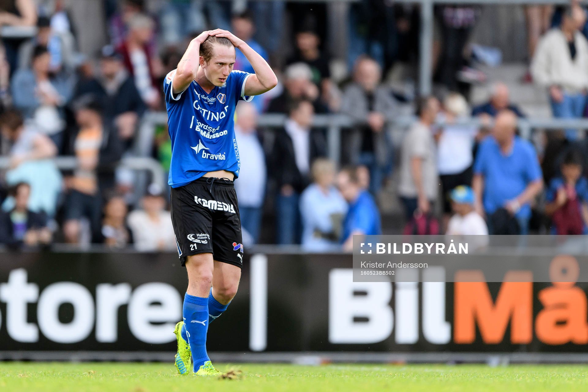 Halmstads Andreas Bengtsson deppar