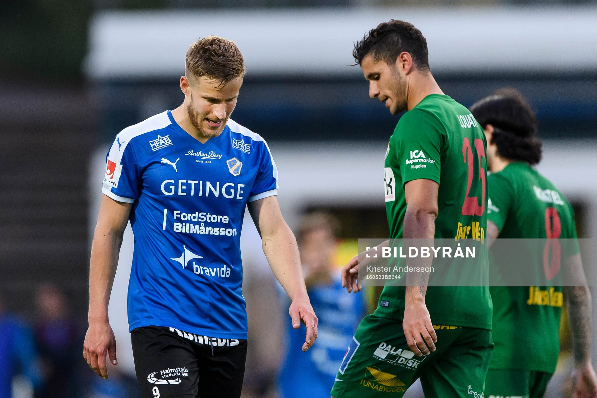 Halmstads Alexander Ruud Tveter deppar