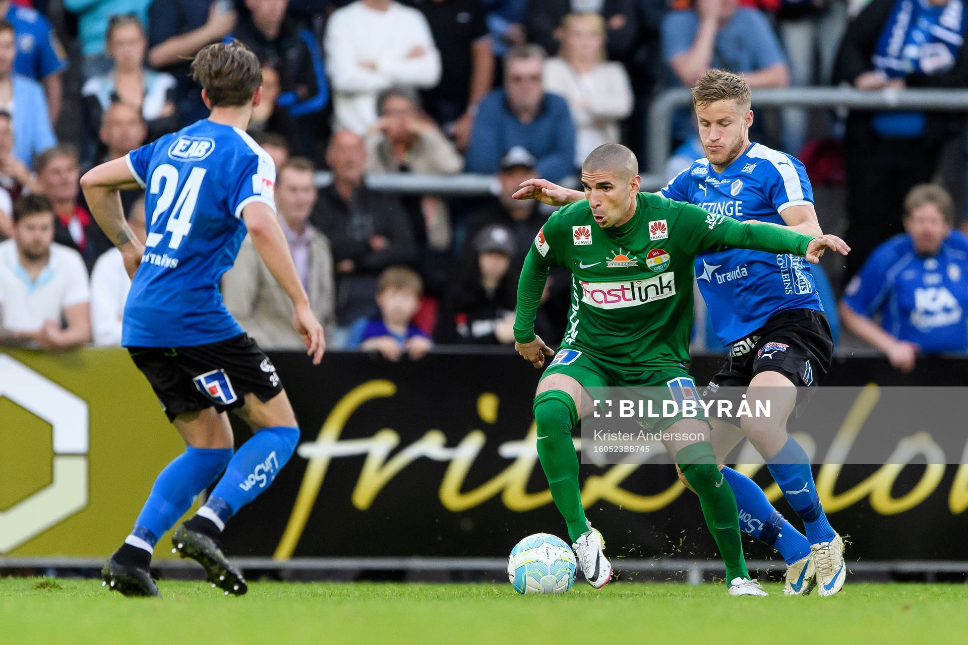 Dalkurds Rawez Lawan och Halmstads Alexander Ruud Tveter