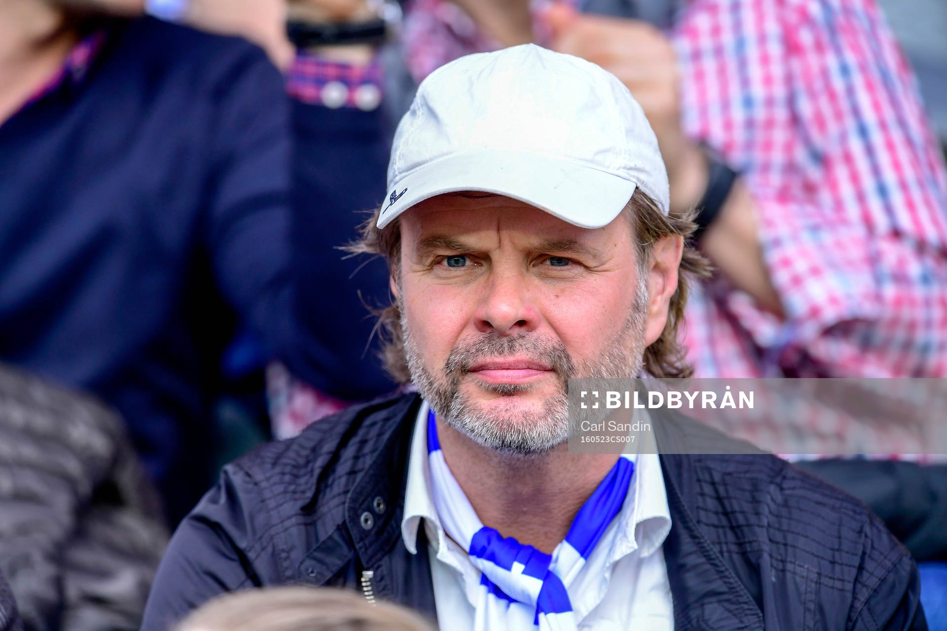 IFK Göteborgs förre ordförande Karl Jartun under fotbollsmatchen i Allsvenskan mellan IFK Göteborg och Hammarby den 23 maj 2016 i Göteborg.