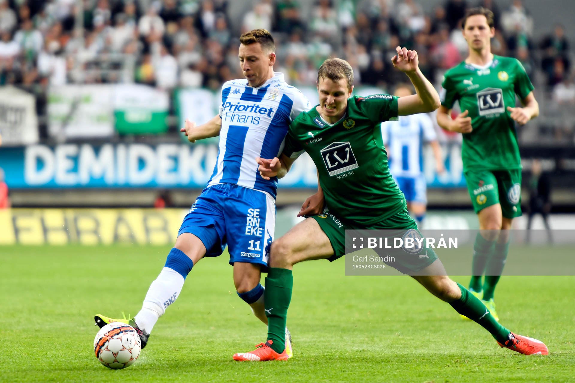 IFK Göteborgs Martin Smedberg Dalence och Hammarbys