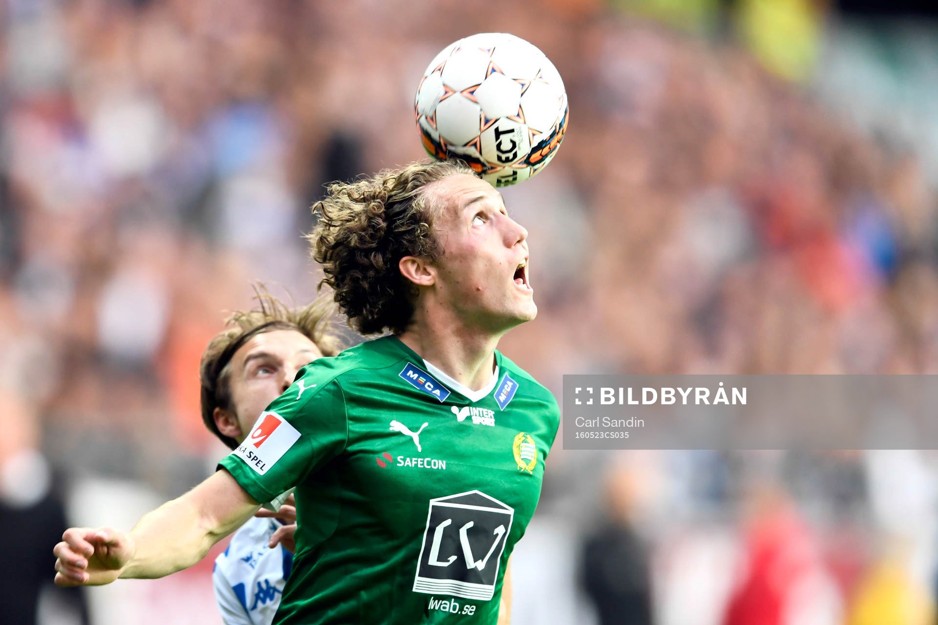 IFK Göteborgs Patrik Karlsson Lagemyr och Hammarbys