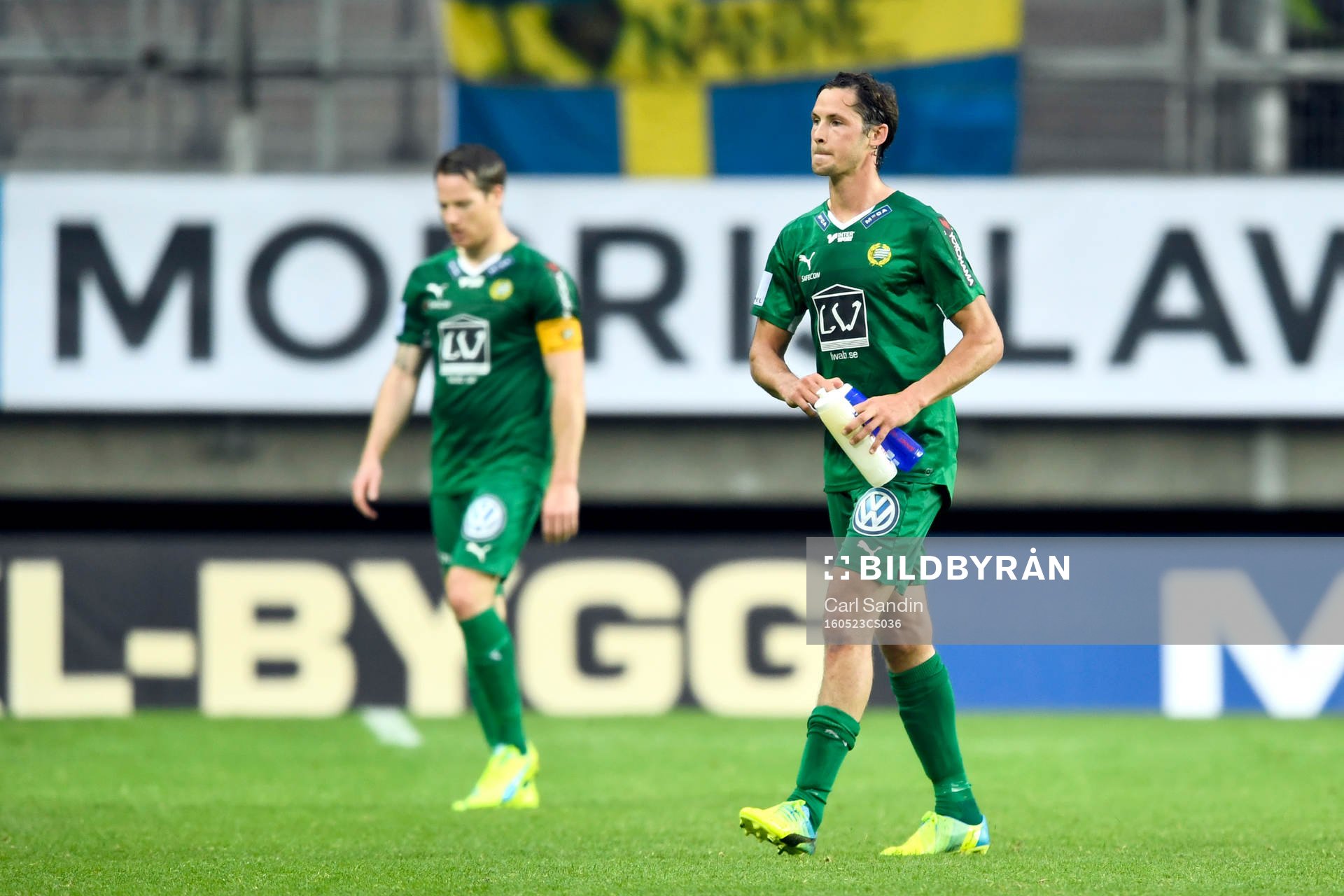 Hammarbys Philip Haglund deppar