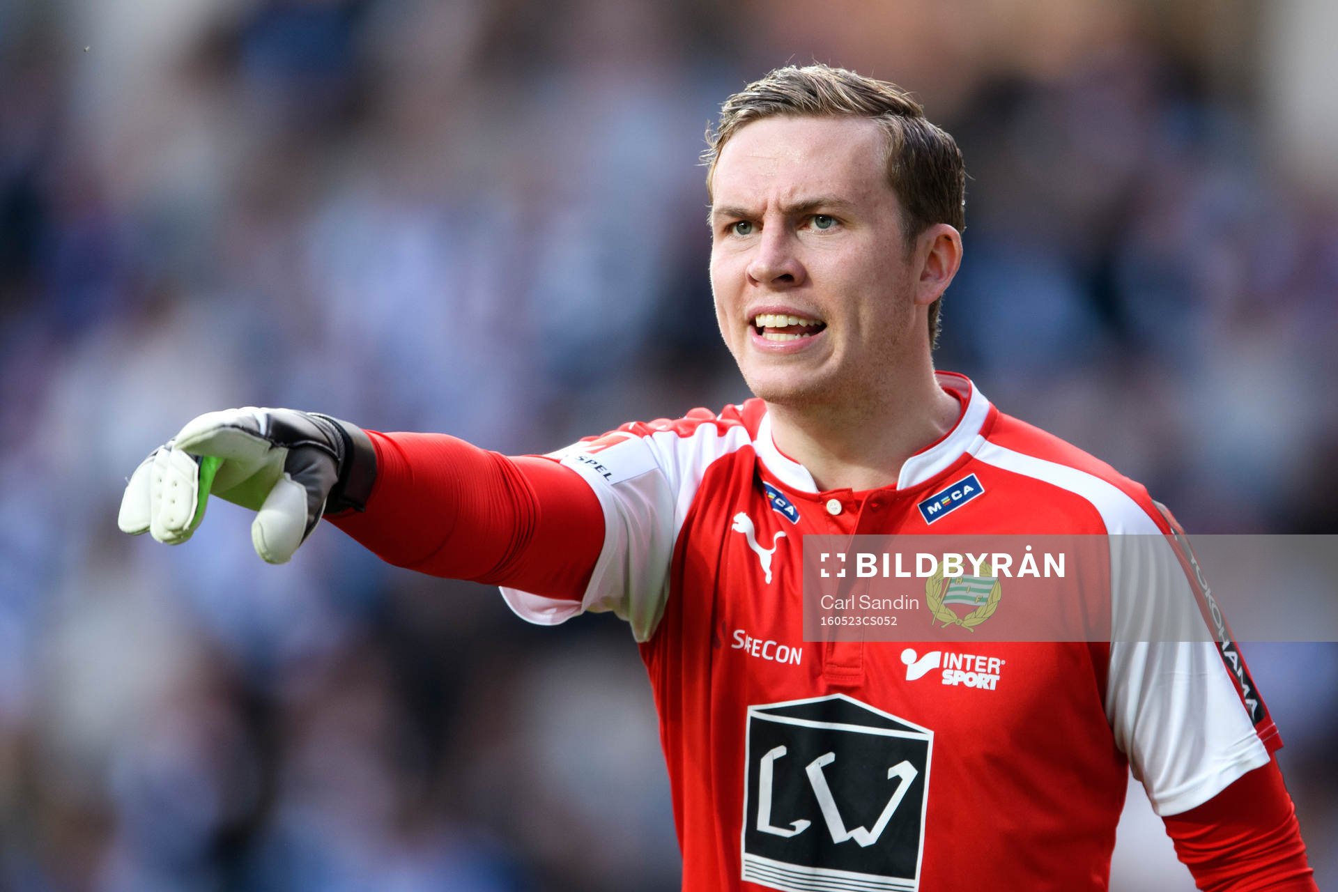 Hammarbys målvakt Ögmundur Kristinsson