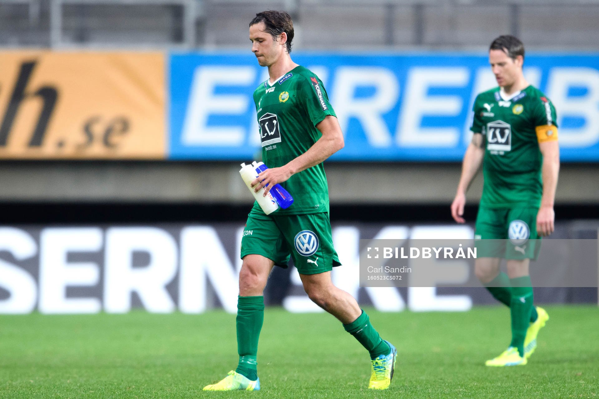 Hammarbys Philip Haglund och Johan Persson deppar