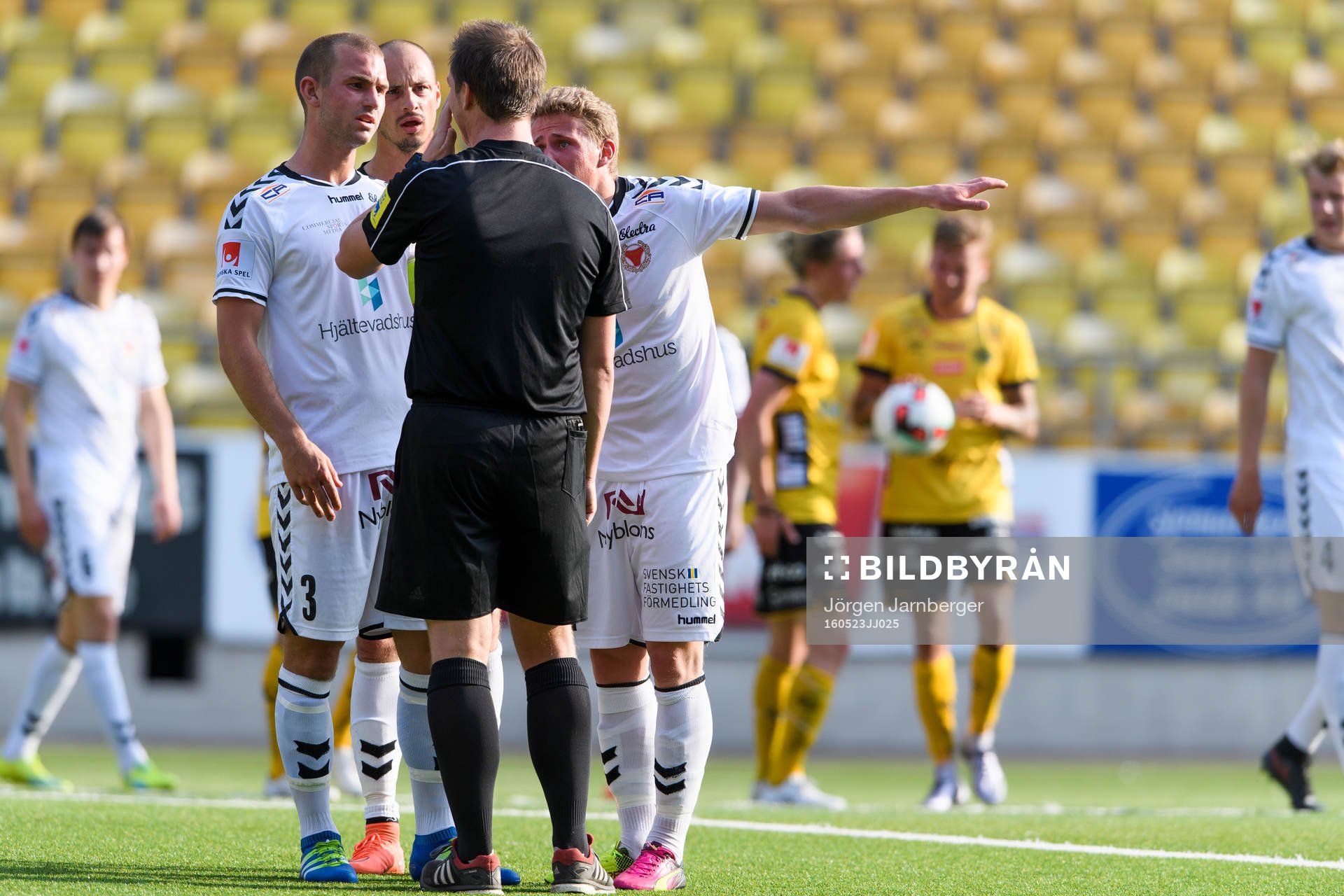 Kalmars Sebastian Hedlund, Pär Eriksson och Anton Maikkula