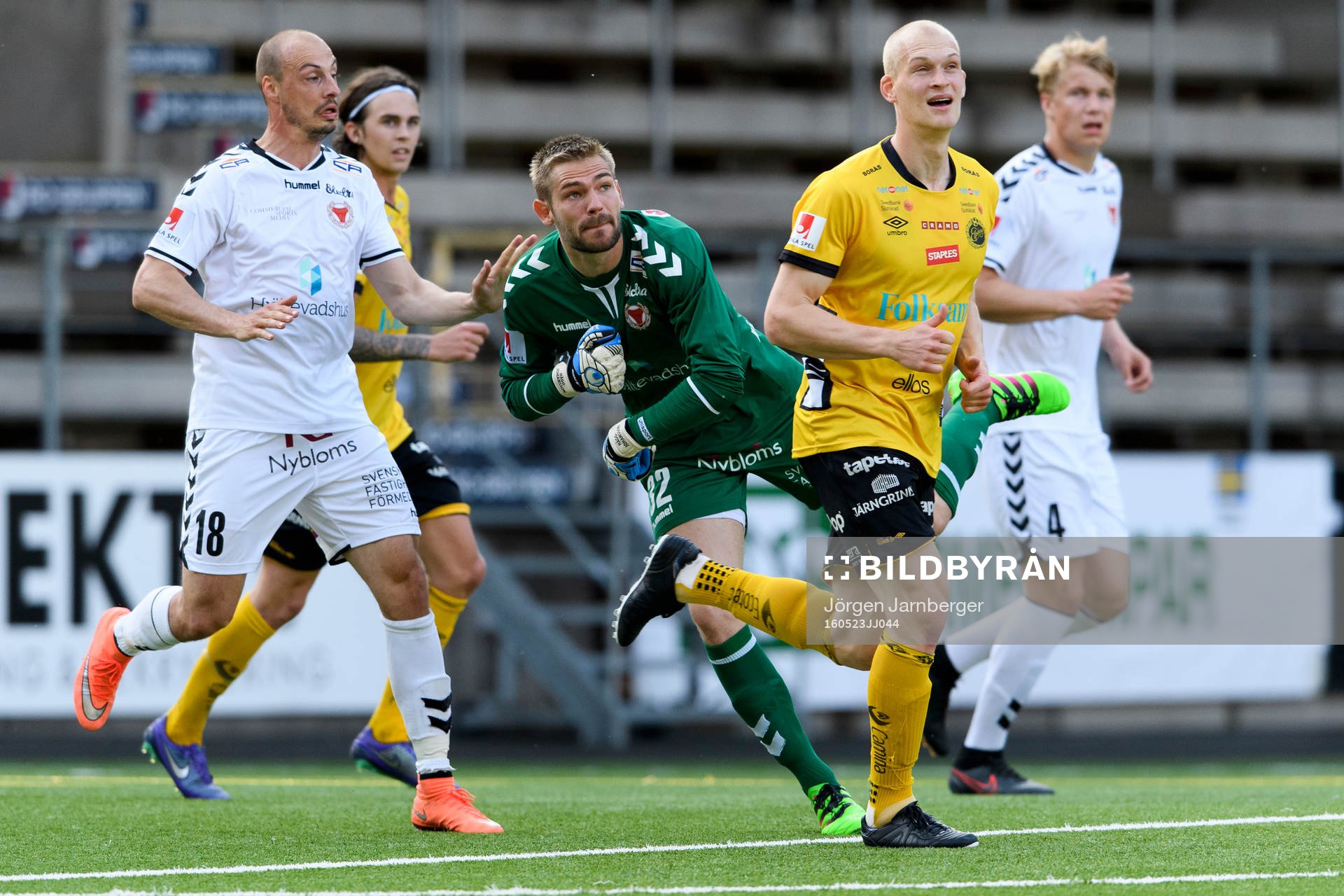 Kalmars målvakt Lucas Hägg Johansson