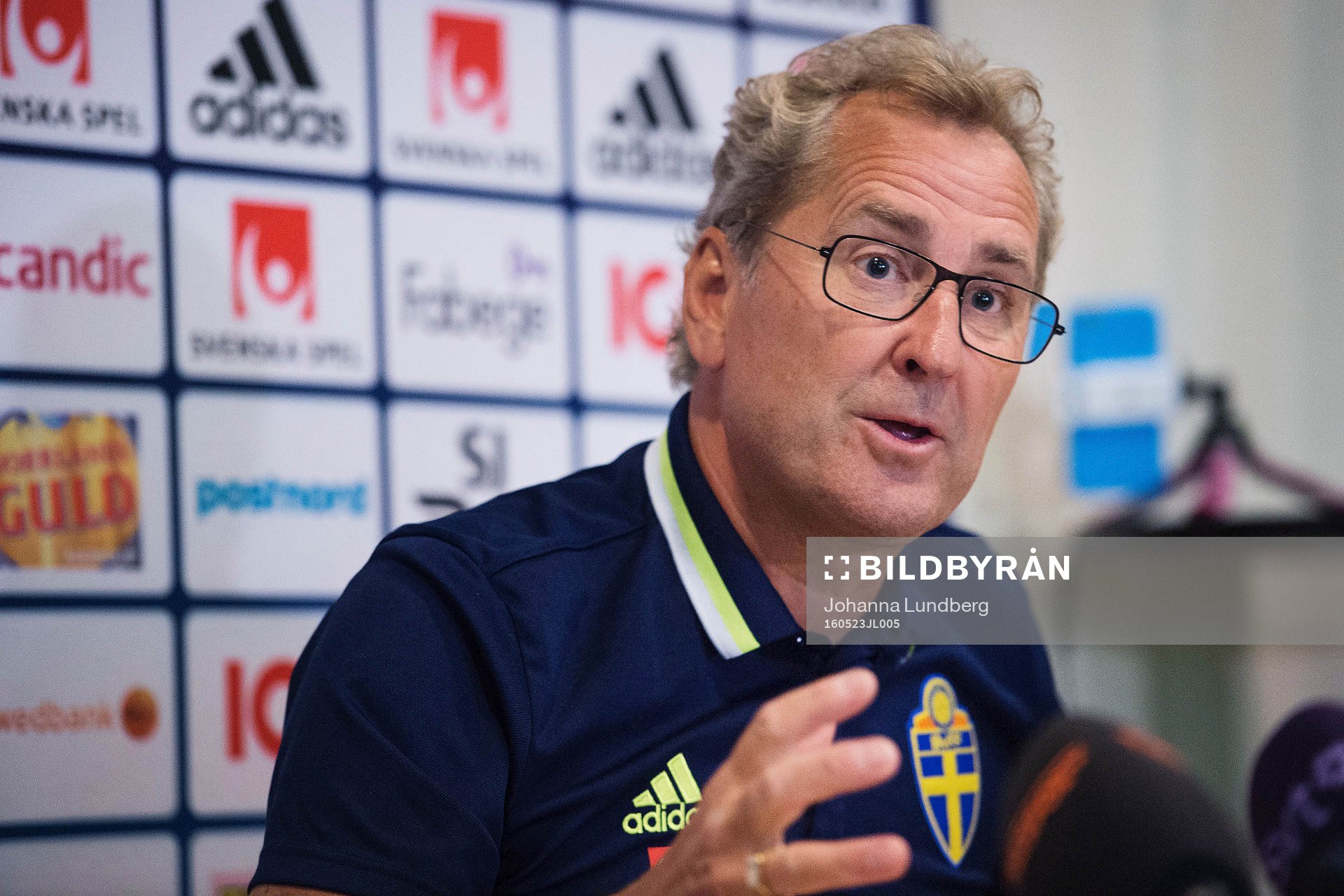 Förbundskapten Erik Hamrén