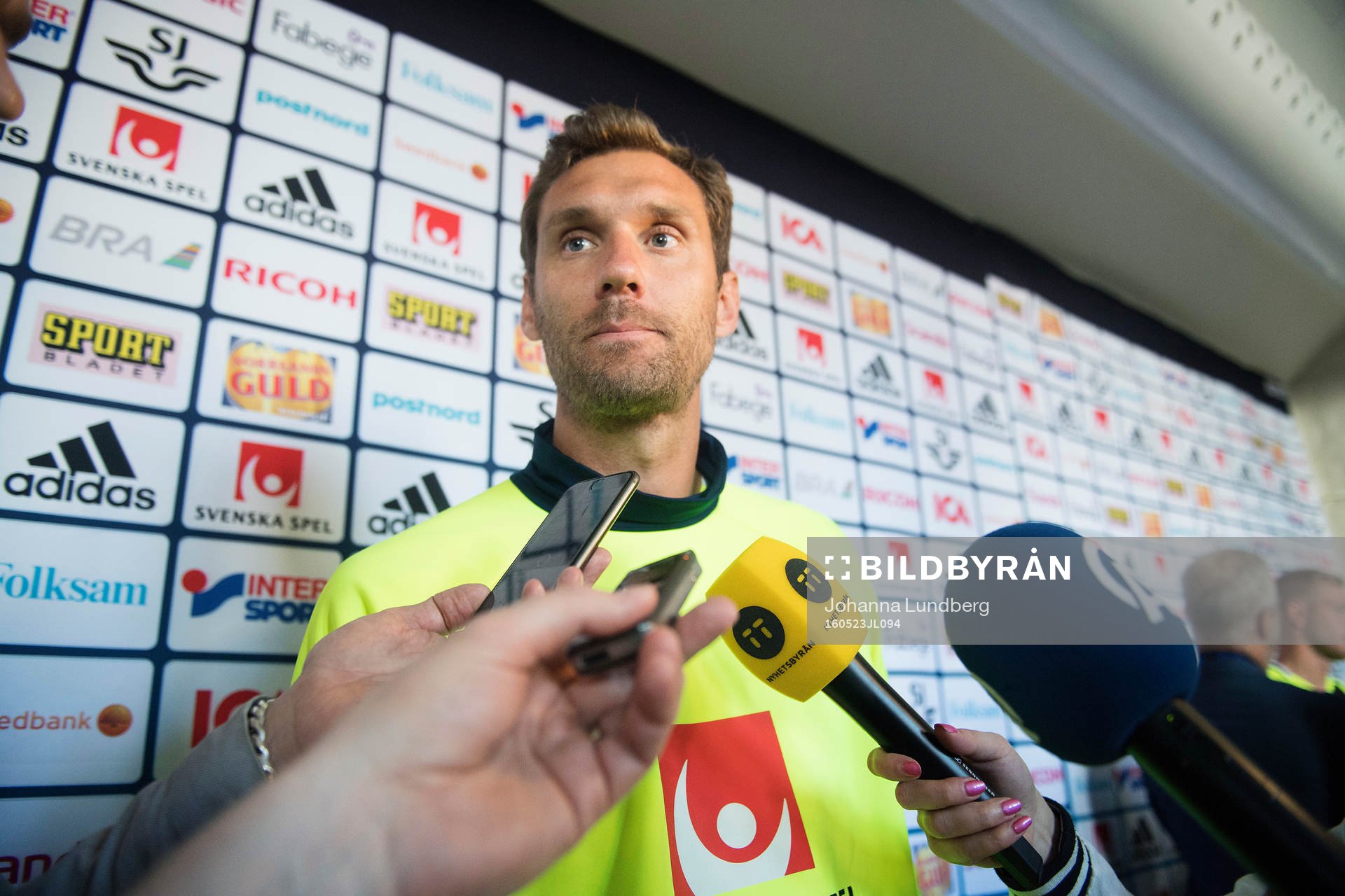 Sveriges målvakt Andreas Isaksson