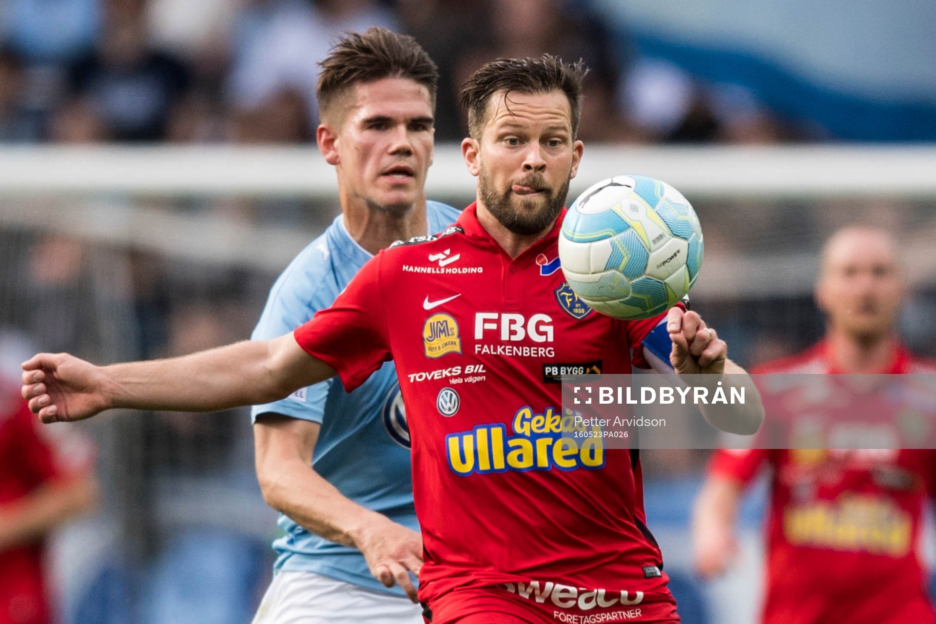 Falkenbergs David Svensson och Malmö FFs Vidar Örn
