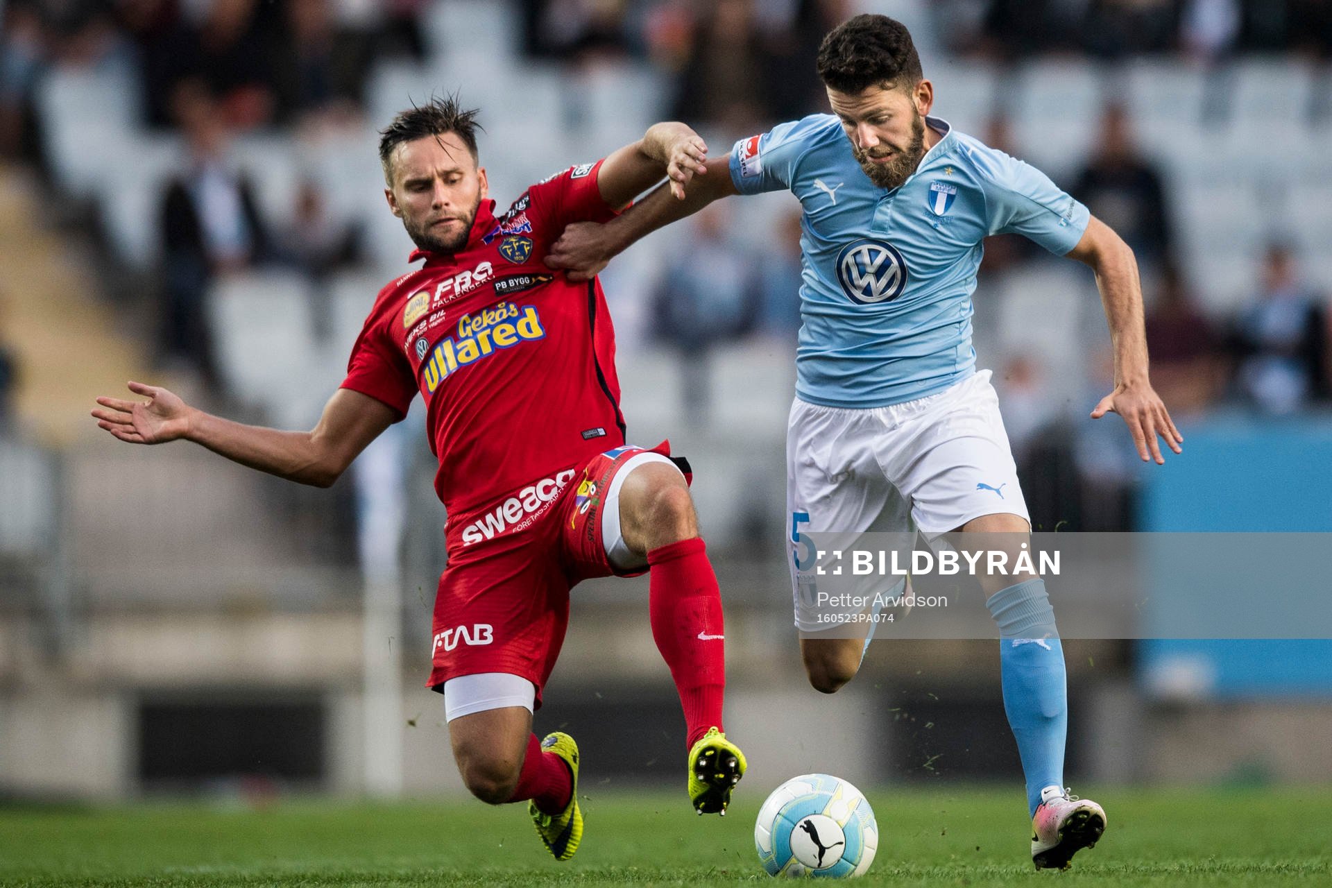 Falkenbergs Johannes Vall och Malmö FFs Erdal Rakip