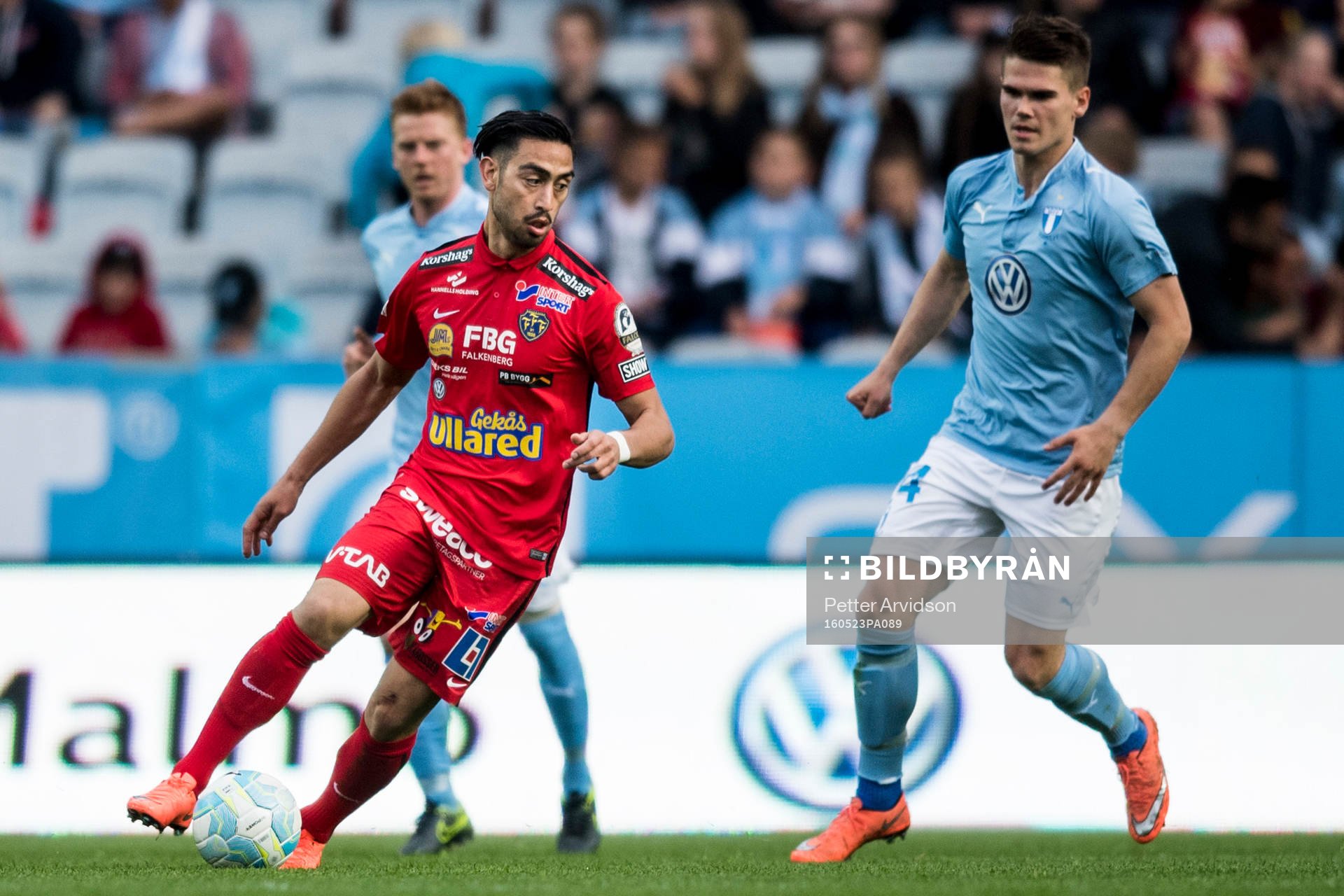 Falkenbergs Amin Nazari och Malmö FFs Vidar Örn