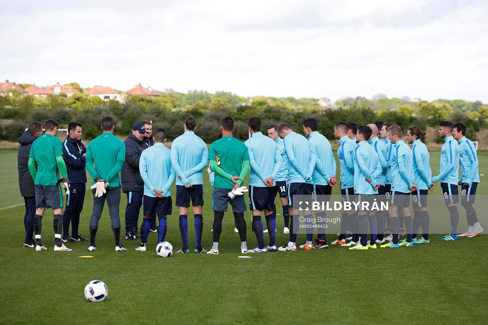 Britain Football Soccer - Australia Training - Academy of