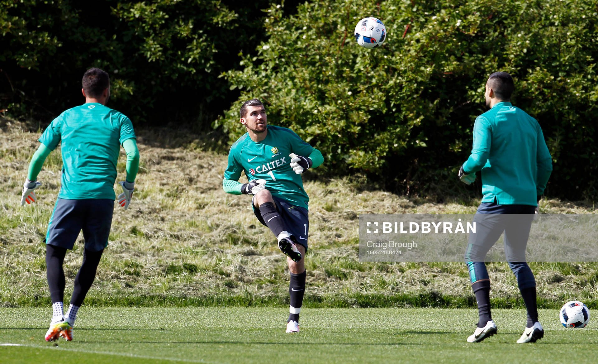 Britain Football Soccer - Australia Training - Academy of