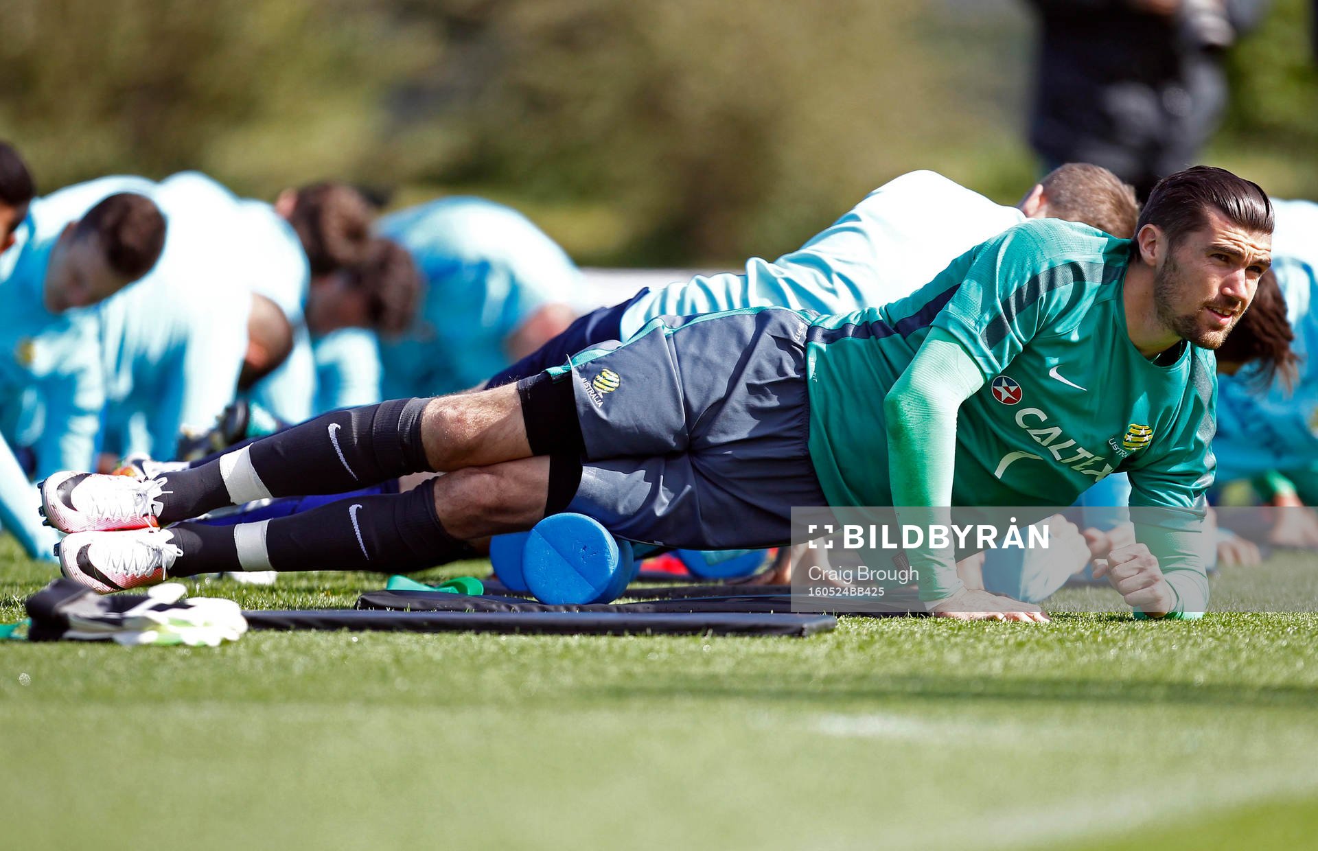 Britain Football Soccer - Australia Training - Academy of