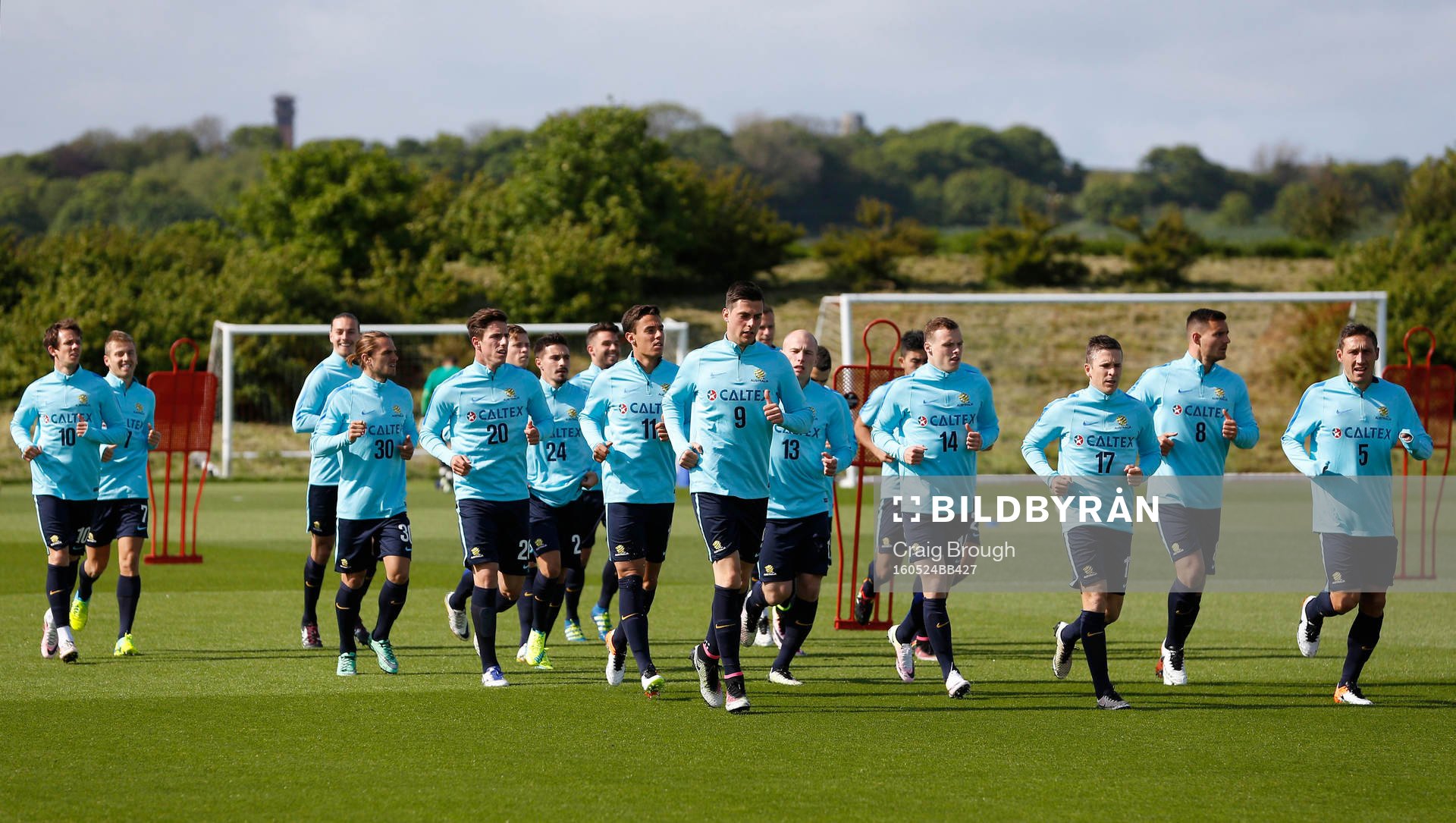 Britain Football Soccer - Australia Training - Academy of