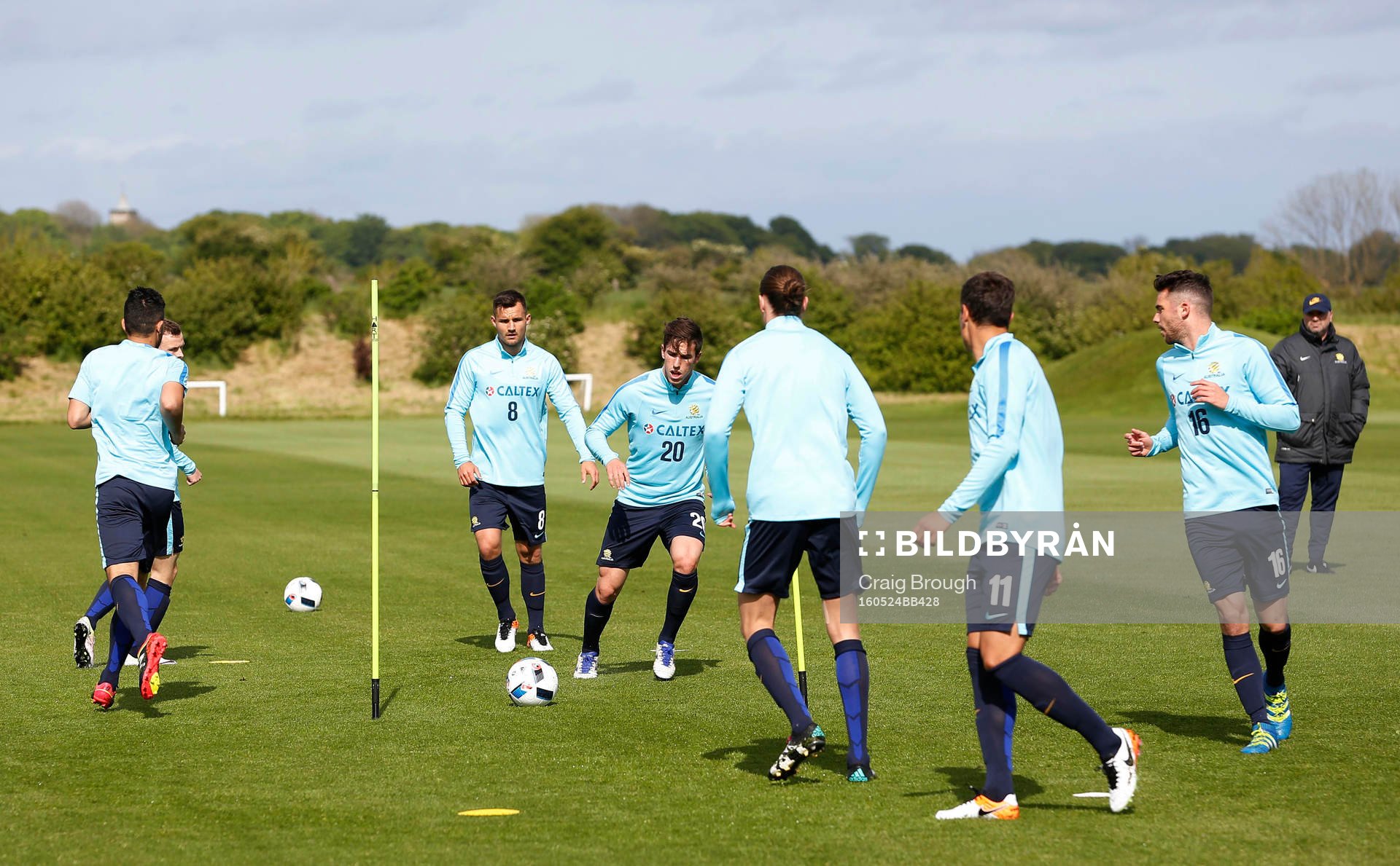 Britain Football Soccer - Australia Training - Academy of