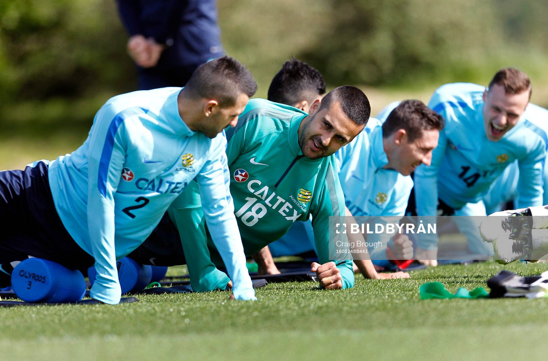 Britain Football Soccer - Australia Training - Academy of