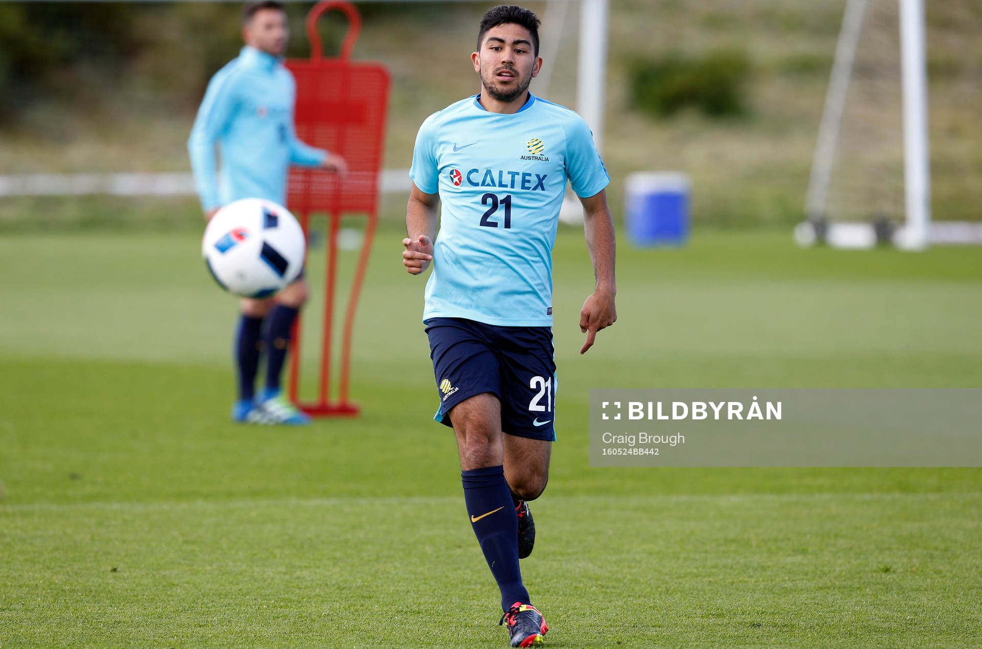 Britain Football Soccer - Australia Training - Academy of