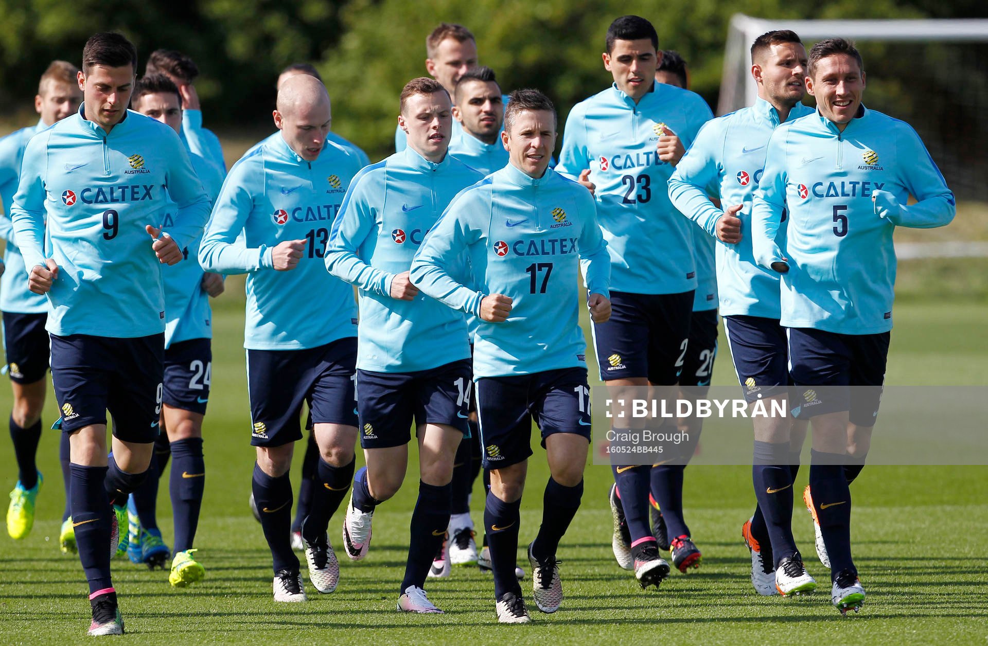 Britain Football Soccer - Australia Training - Academy of