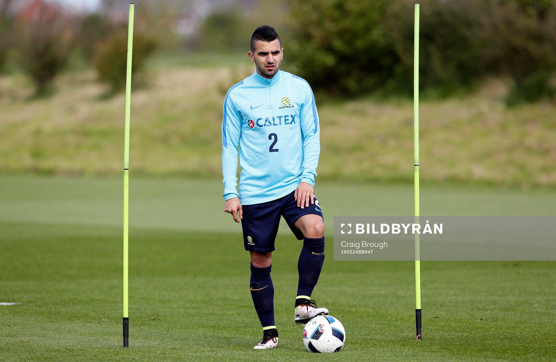 Britain Football Soccer - Australia Training - Academy of