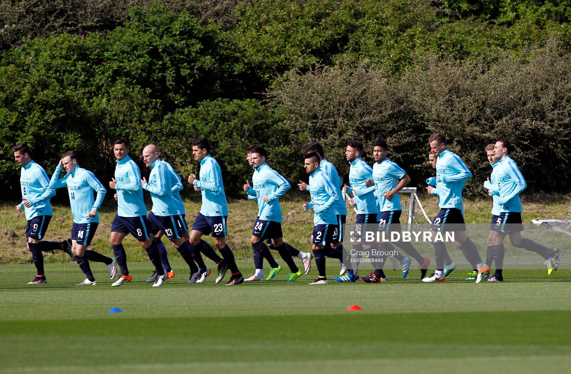 Britain Football Soccer - Australia Training - Academy of