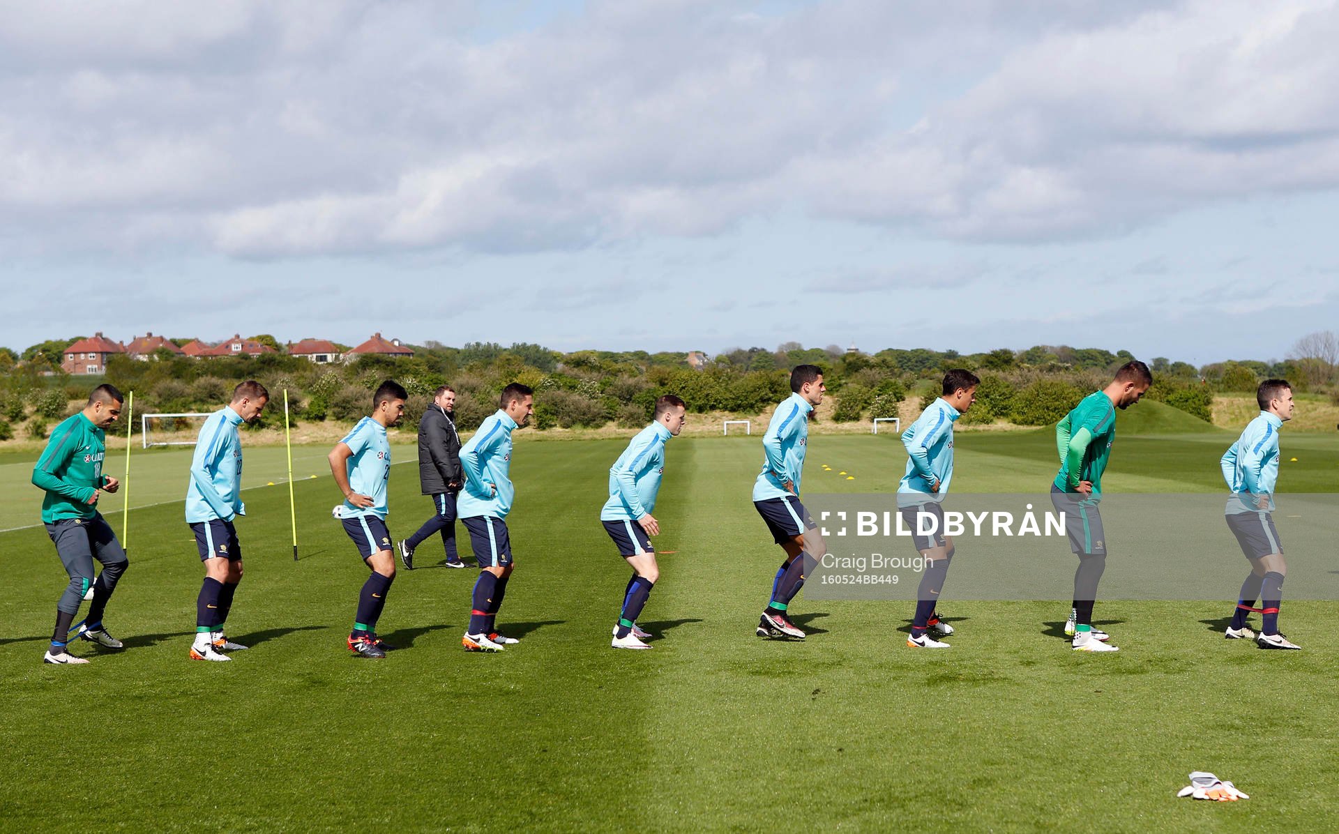 Britain Football Soccer - Australia Training - Academy of